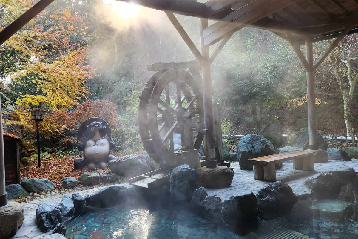 あわくら温泉「ゆ~とぴあ黄金泉」(西粟倉村)