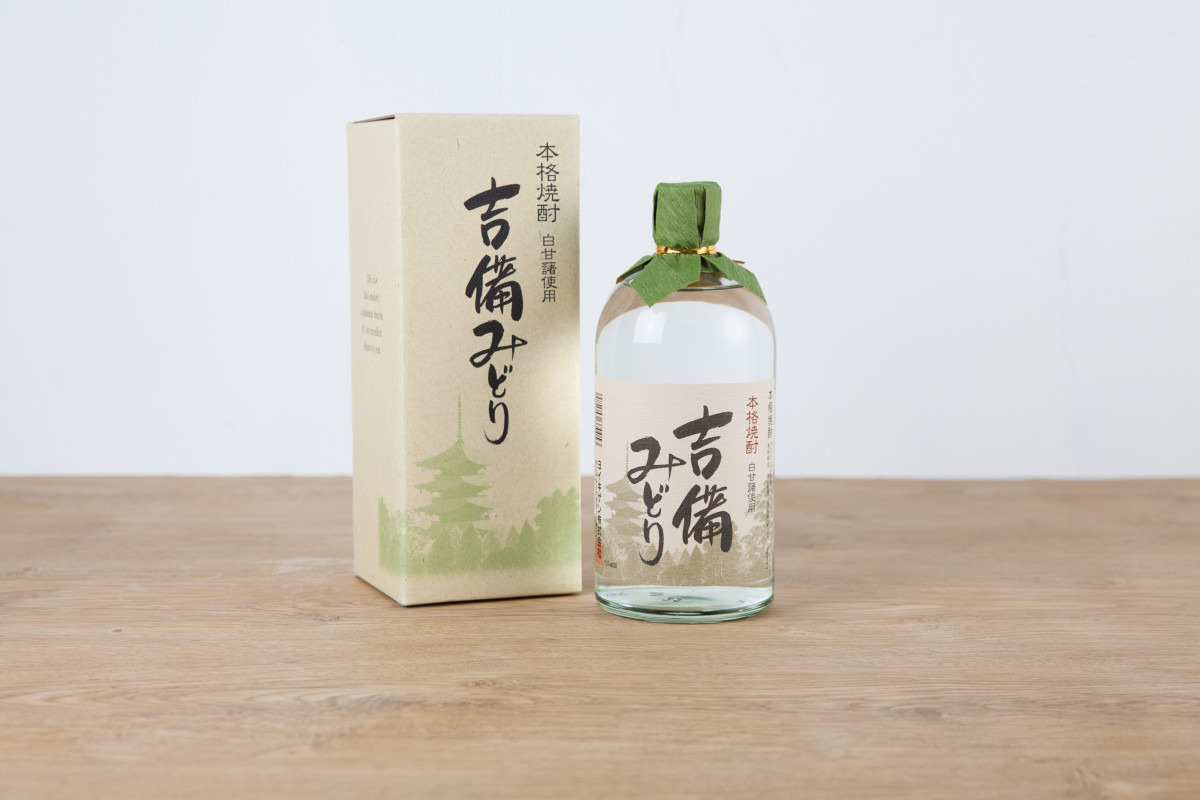 「きびみどり」を使った焼酎