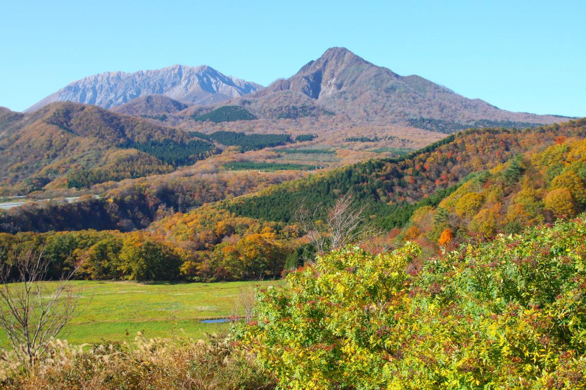 鬼女台展望所からの風景