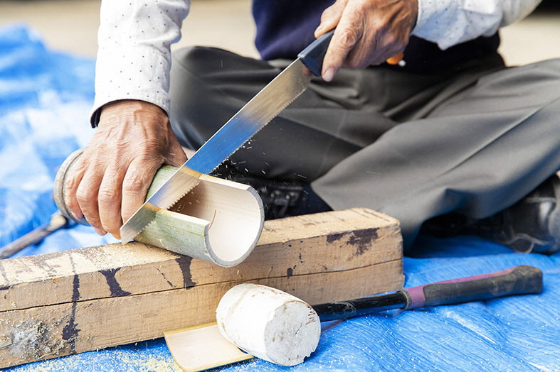 竹細工づくり体験