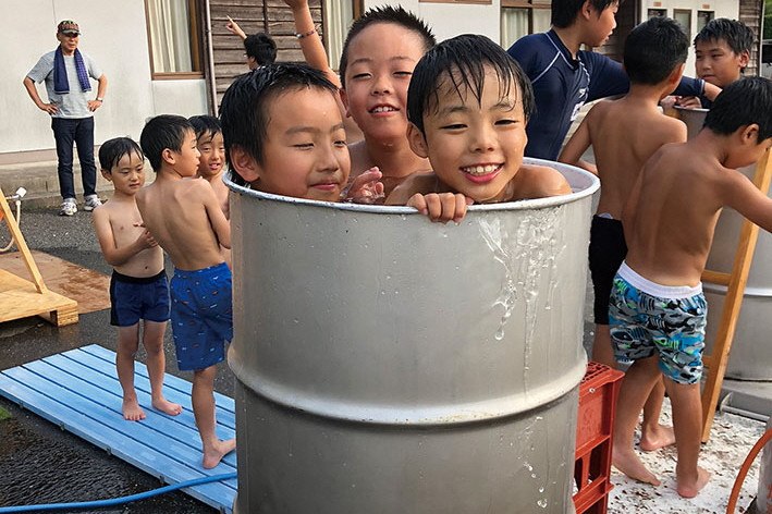 ドラム缶風呂