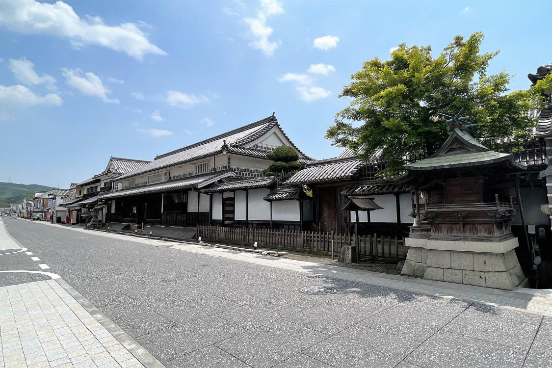 本陣通りの町並み