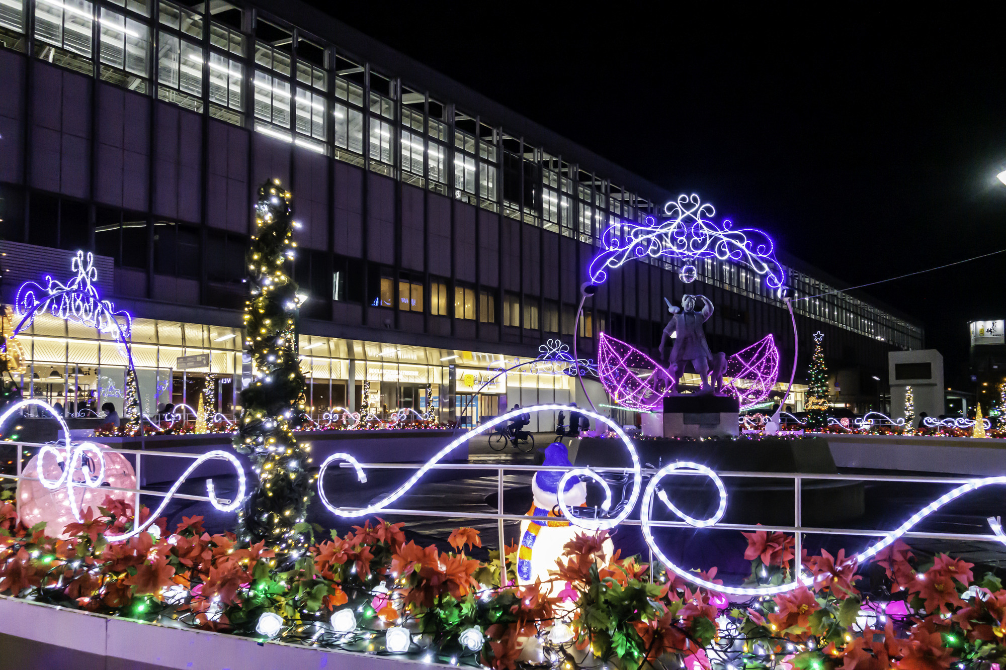 MOMOTAROH FANTASY　岡山駅東口イルミネーション（岡山市）