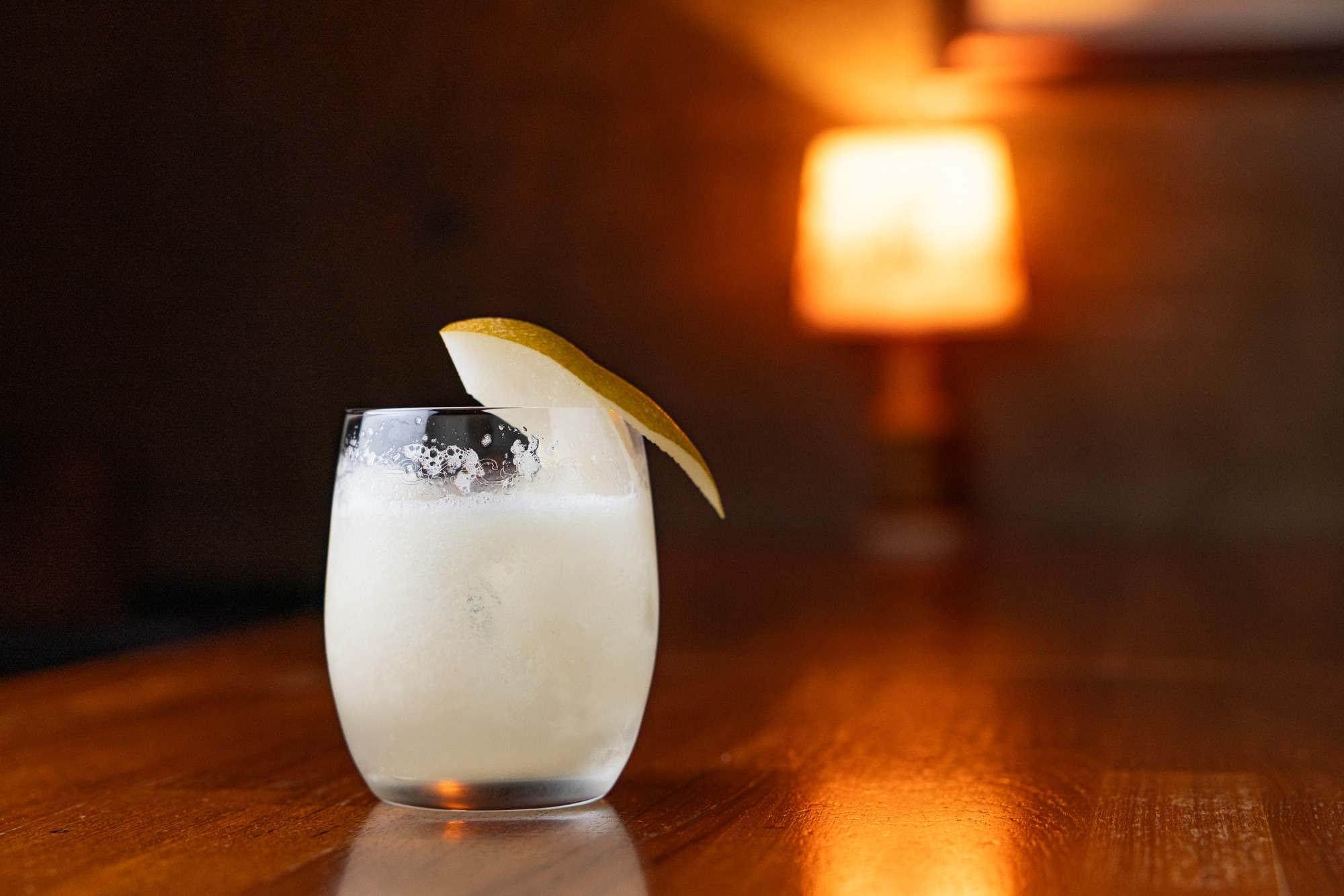 秋におすすめしたいのは「梨カクテル」1,400円