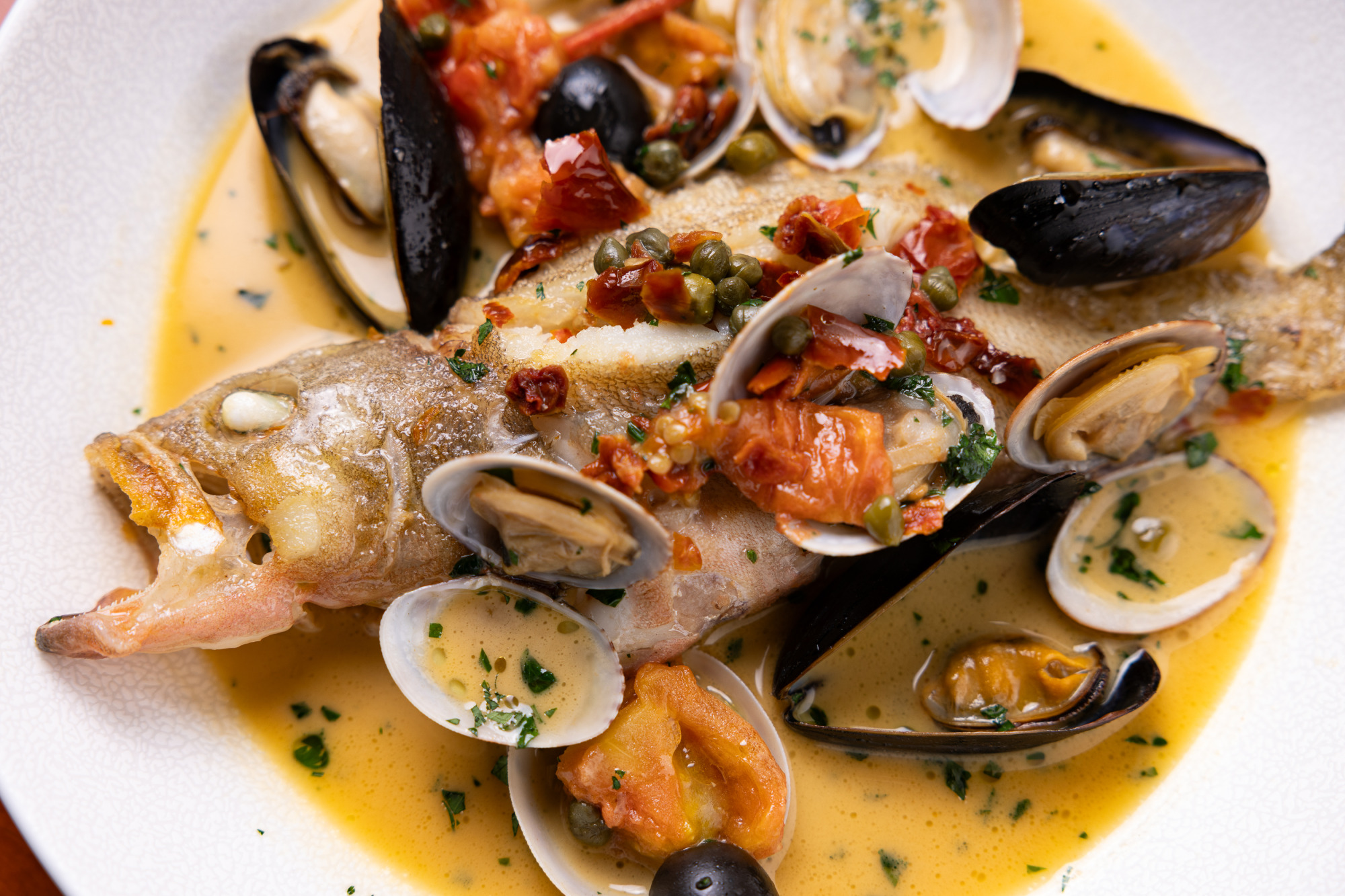 「アコウのアクアパッツァ」2,700円