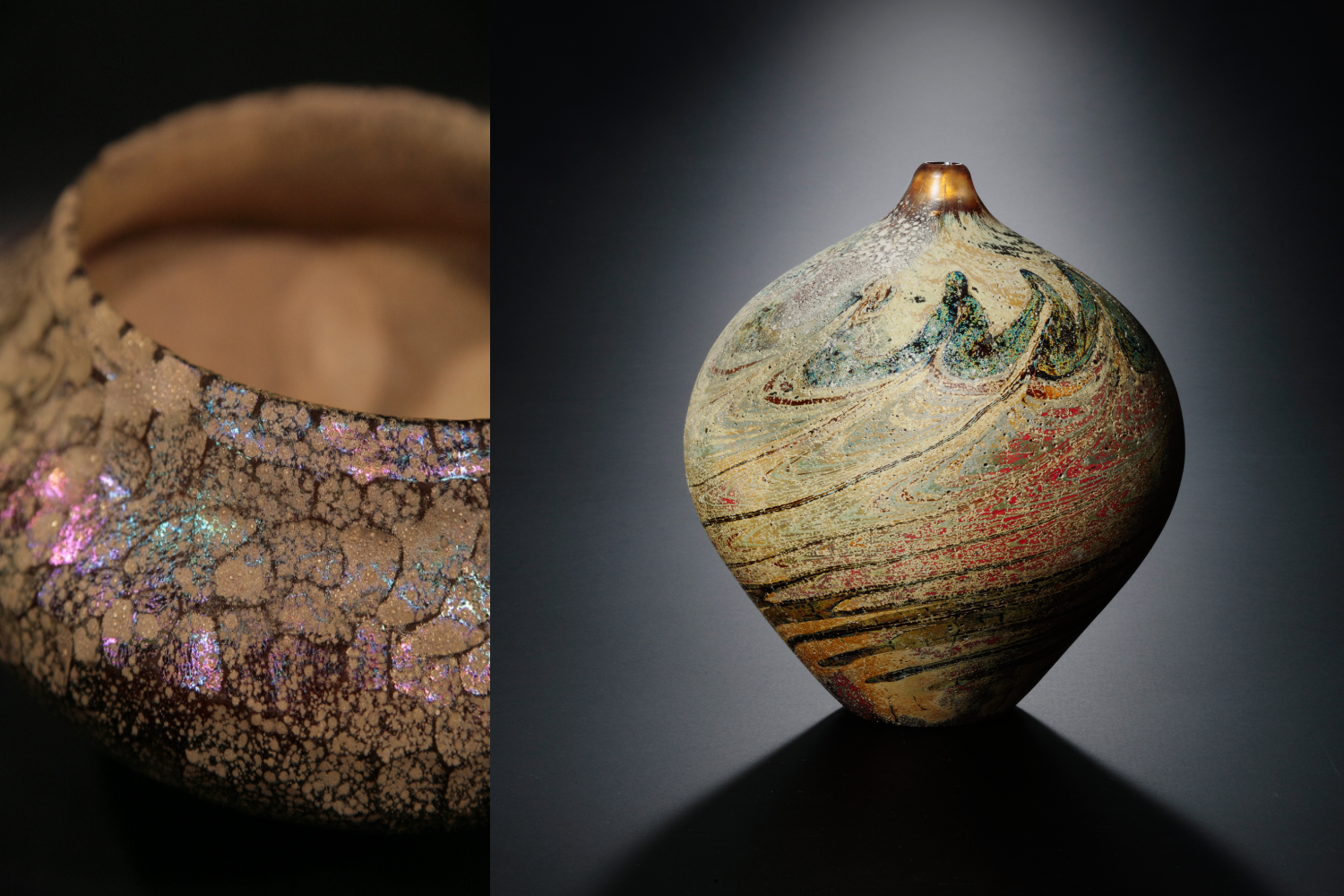 デンマークGlass Ｍuseum Or MOA美術館寄贈作品