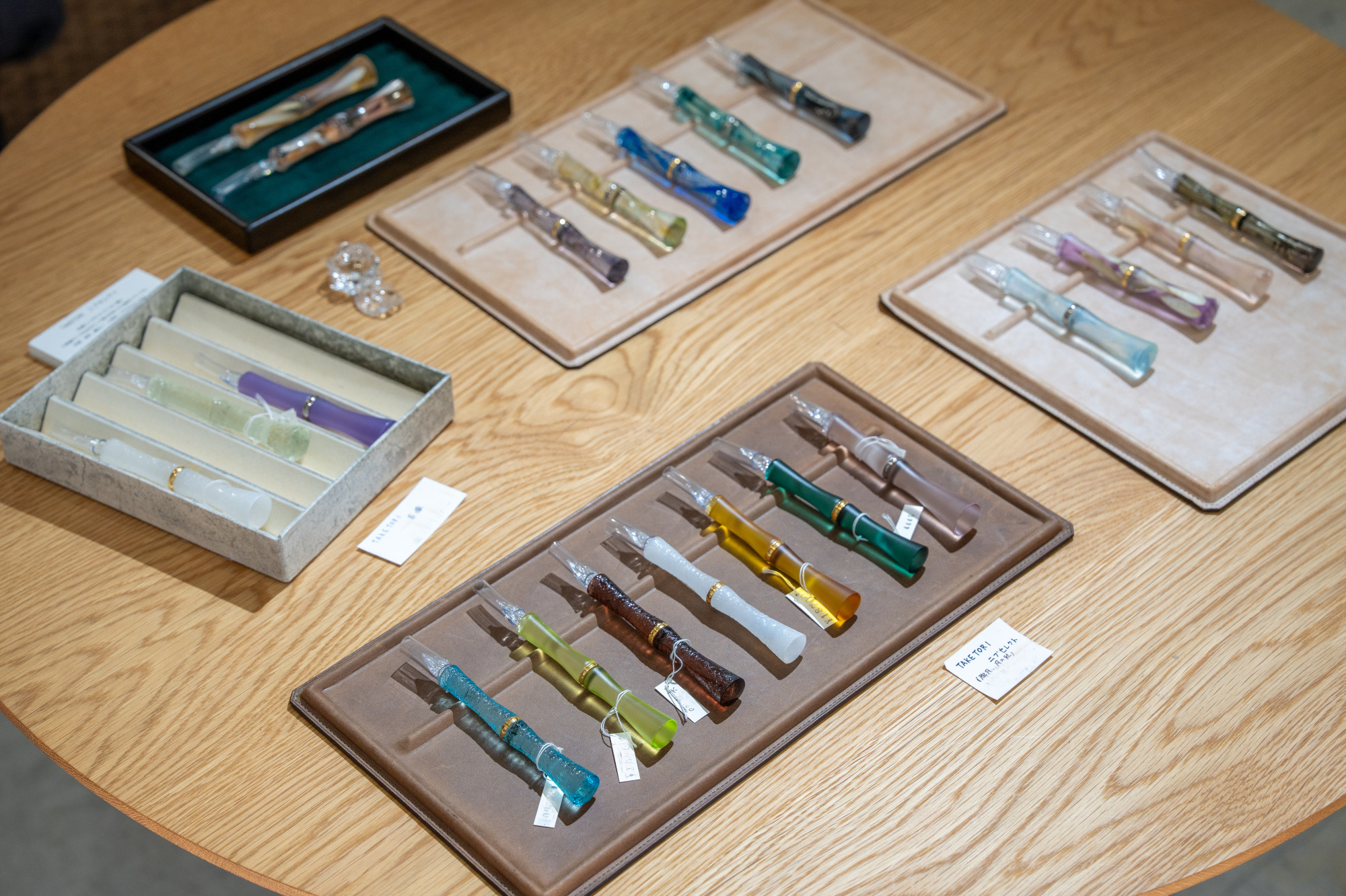 国内外で人気のガラスペン（受注生産のみ、一部イベント出品）