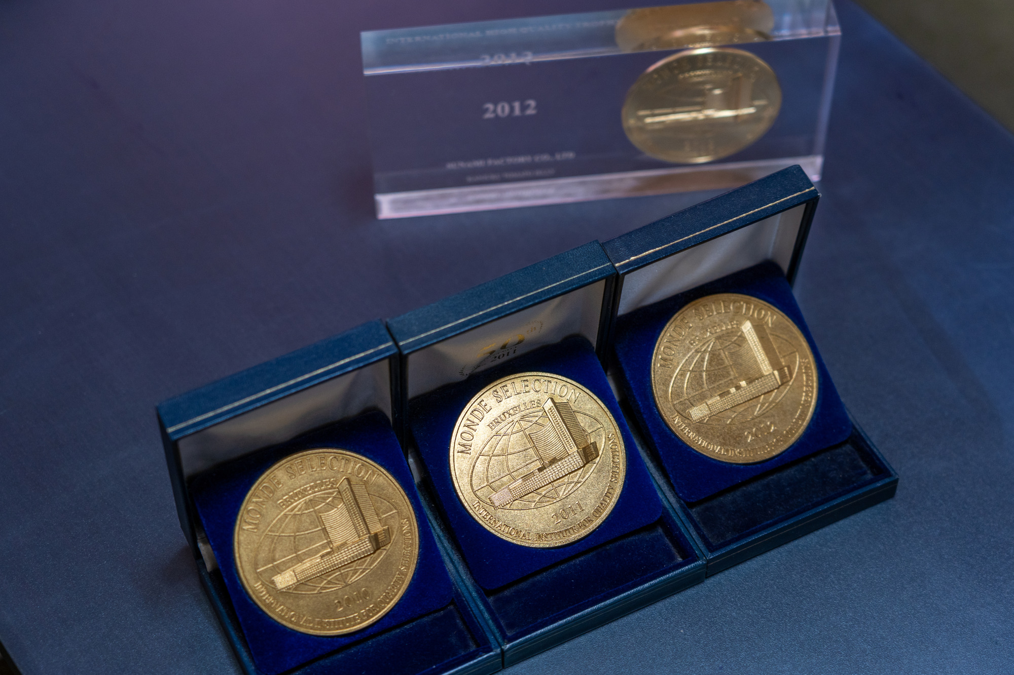 モンドセレクション3年連続金賞受賞