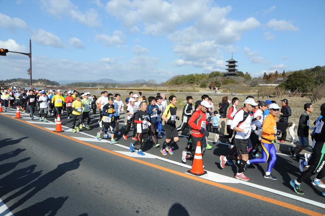そうじゃ吉備路マラソン(総社市・2月)