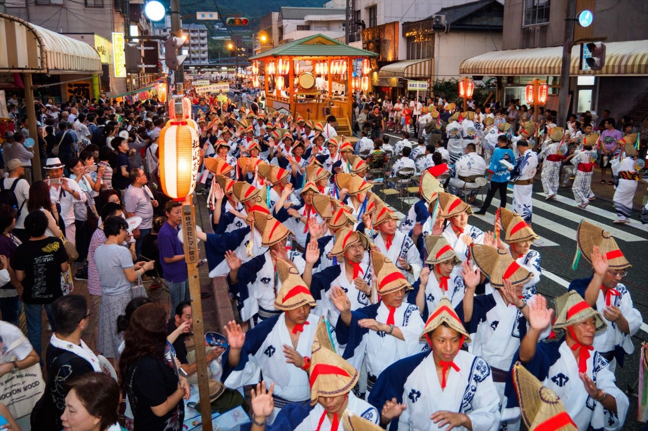 備中たかはし松山踊り(高梁市・8月)