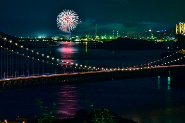 刻々と変化する絶景パノラマ！瀬戸内海・瀬戸大橋・水島工業地帯周辺を辿る絶景の旅