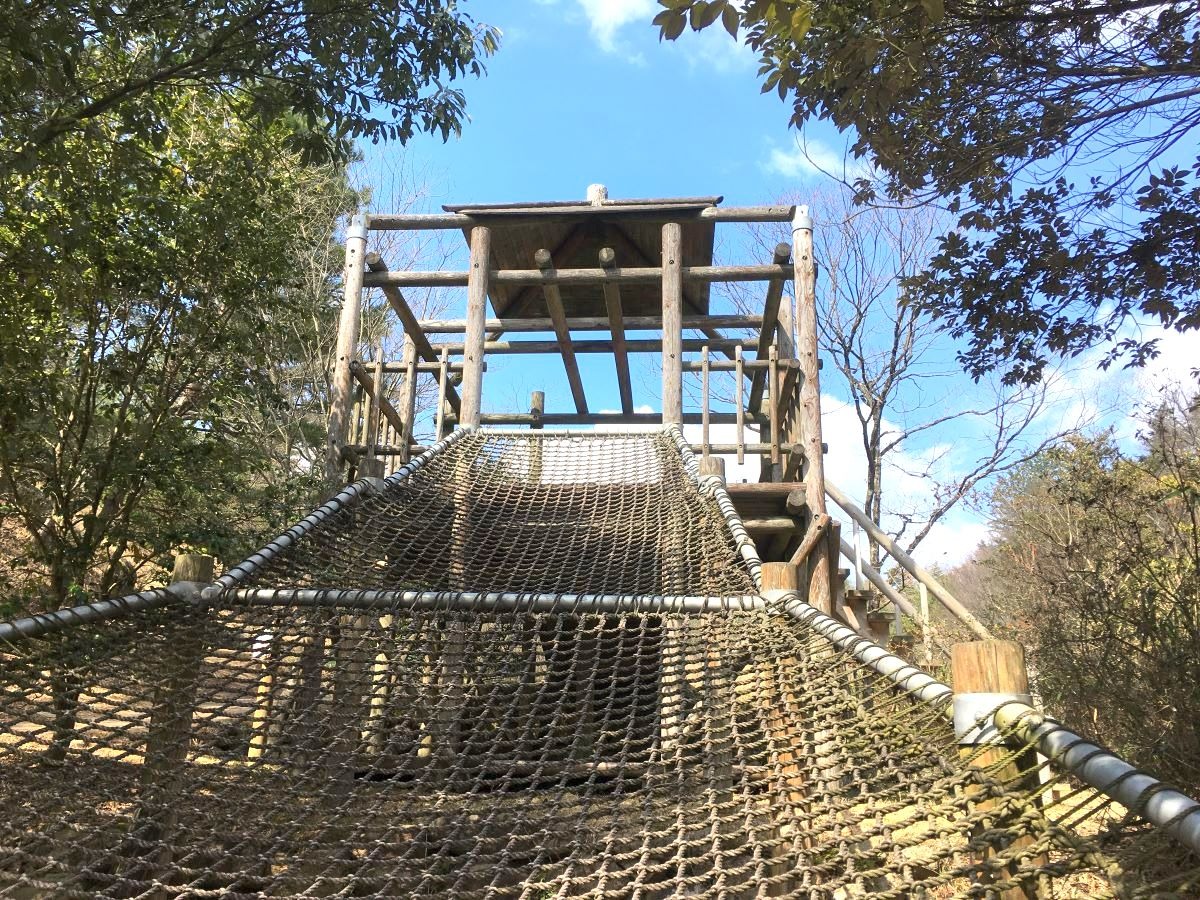 アスレチックに野鳥観察!解放感バツグンの「岡山県自然保護センター」で思いっきり遊ぼう!