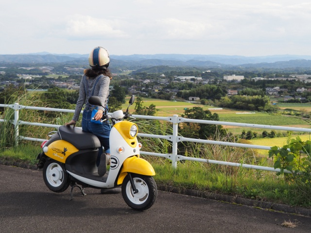 レンタル電動バイクで巡る「さんぶたろう」伝説地！エコなぎツーリングを体験