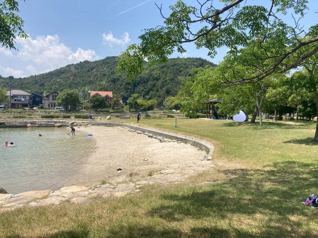 砂浜もある！？季節問わず楽しめる「田井みなと公園」（玉野市）