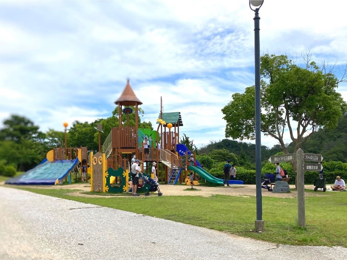 自然たっぷり遊具充実！子どもと楽しめる岡山県の公園10選