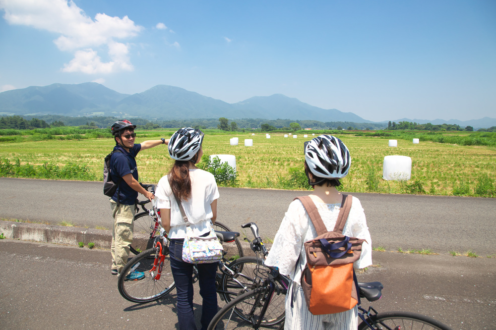 自然と人との出会いに感動！地元ガイドと走る蒜山高原サイクリングツアー