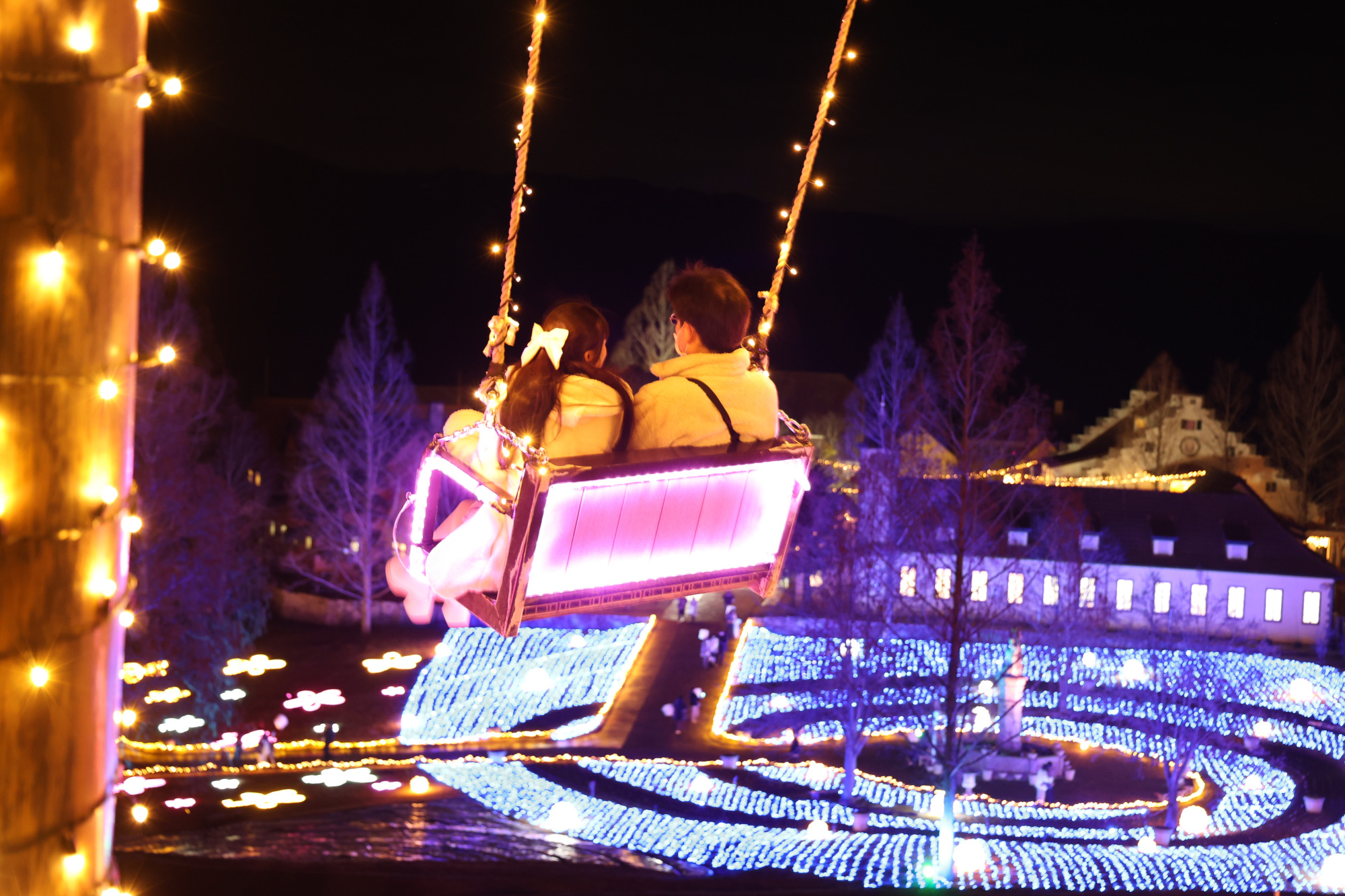 2月中旬まで楽しめる！光きらめく「ドイツの森」のイルミネーション（赤磐市）