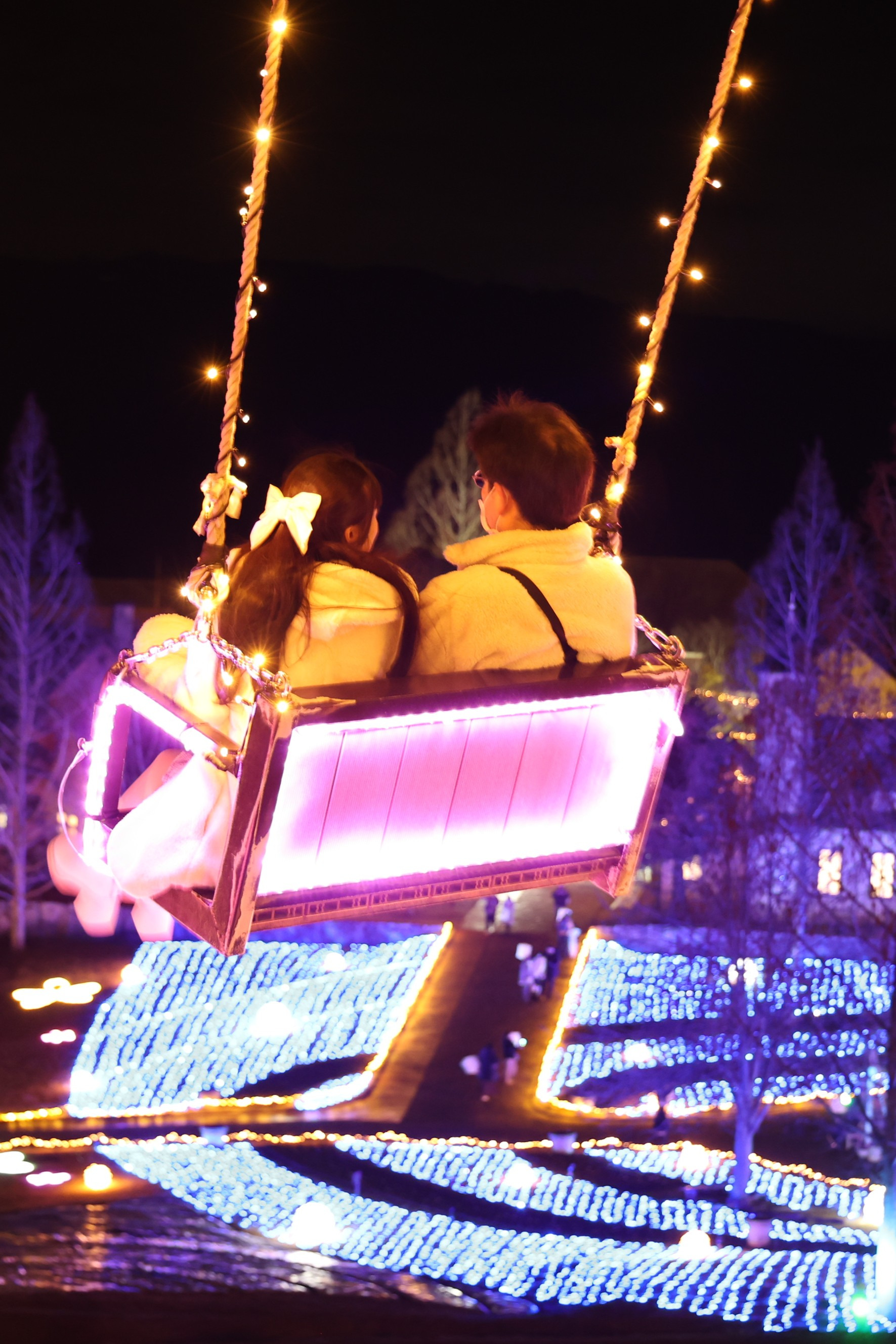 2月中旬まで楽しめる！光きらめく「ドイツの森」のイルミネーション（赤磐市）