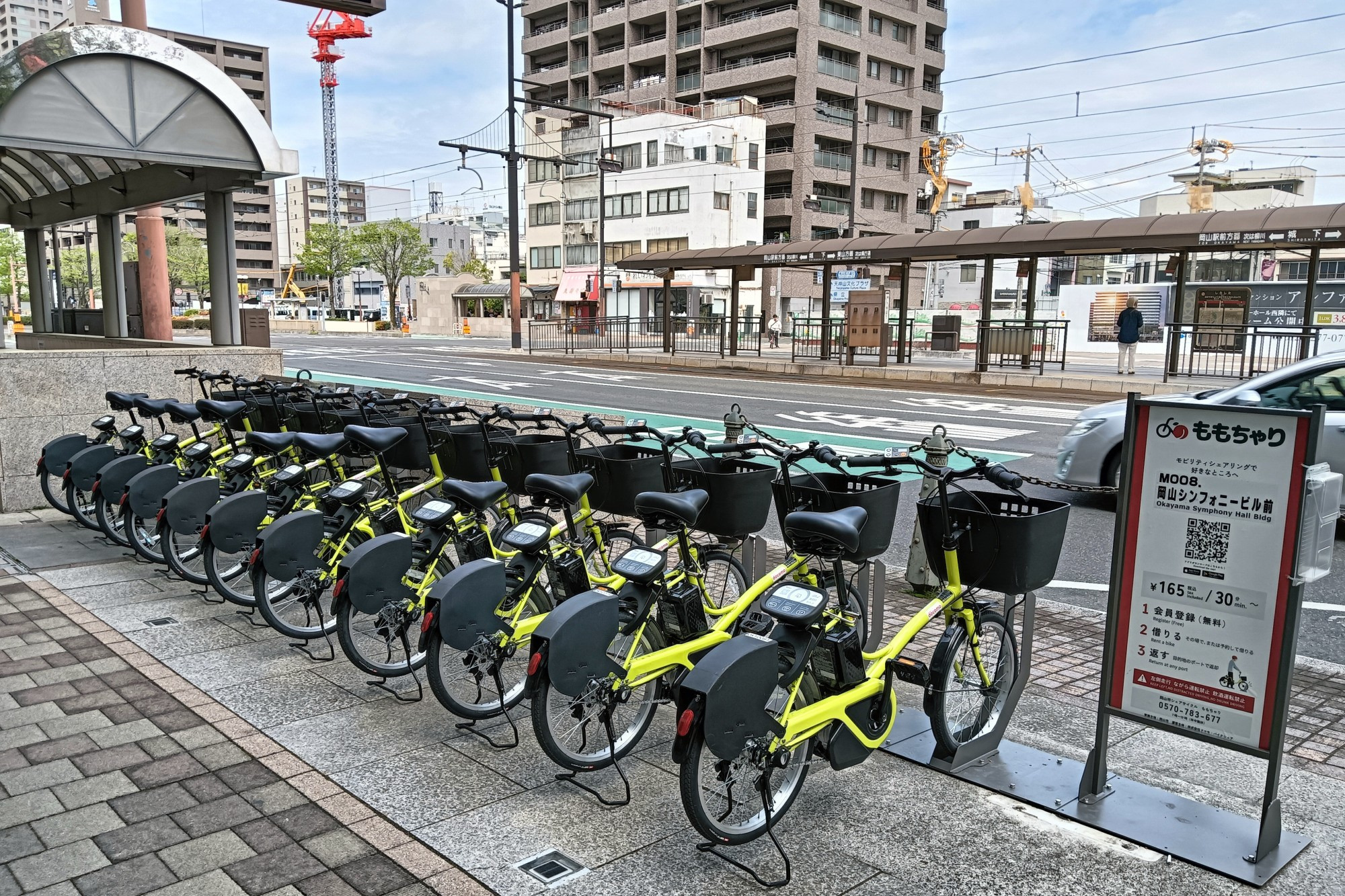 岡山市のシェアサイクル「ももちゃり」がリニューアル！岡山市内観光がより便利に