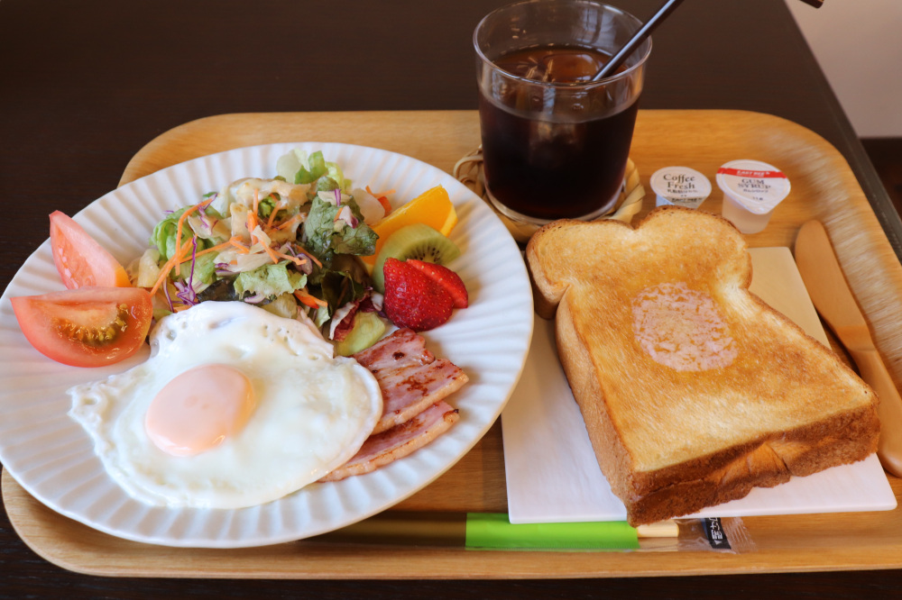 倉敷美観地区近く！商店街の「うつわ四季」でモーニング＆ランチ