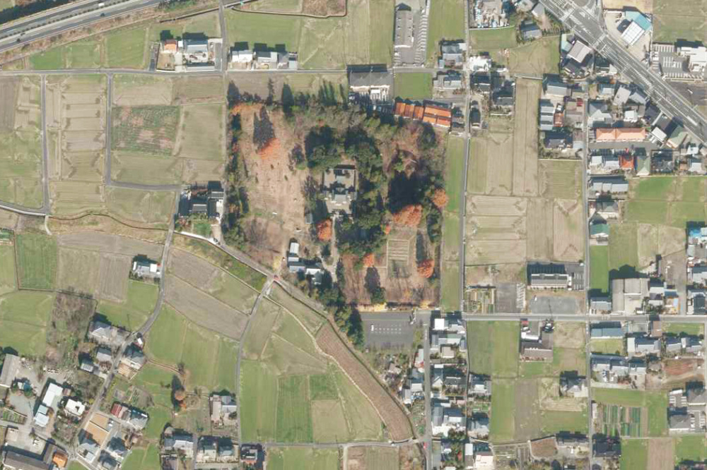 【空から見る岡山の史跡】中世の城館跡「院庄館跡」に行ってみよう!(津山市)