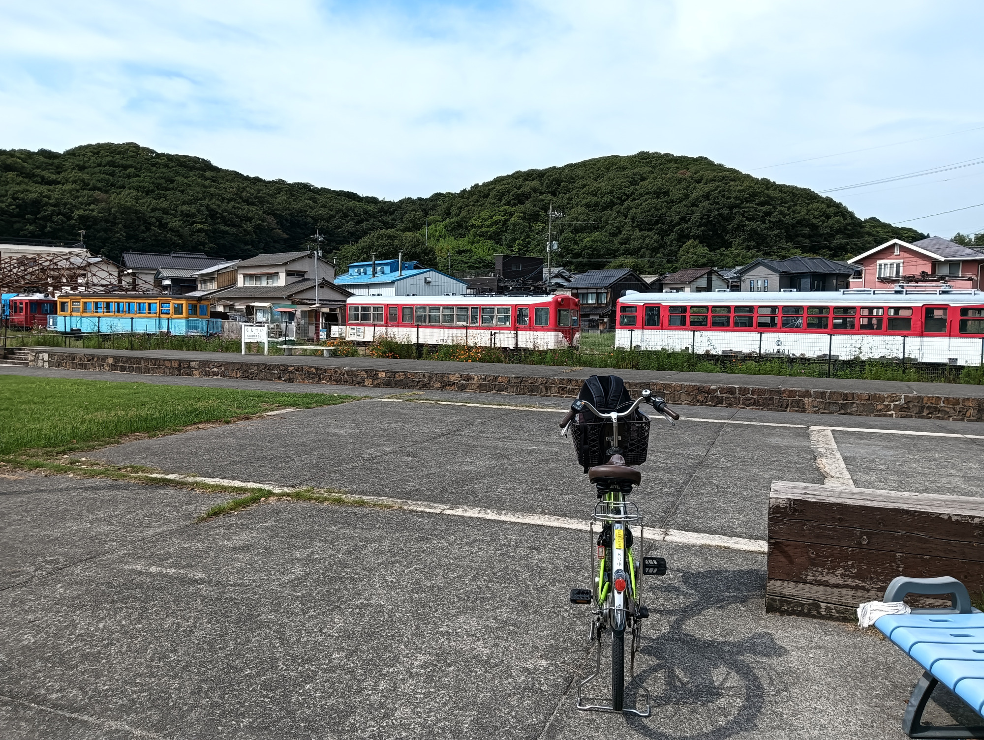 終点の旧下津井駅