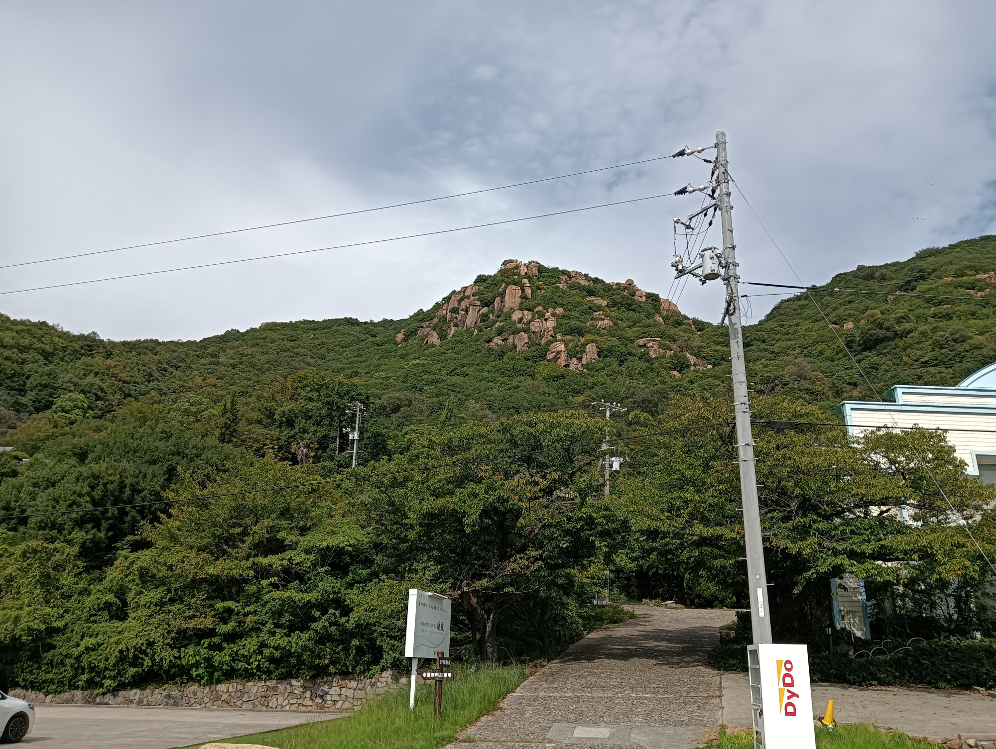 あの岩場までは行ってみたい！