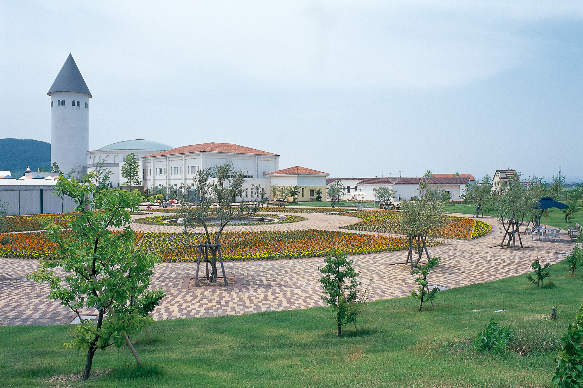 園内遠景（画像提供：岡山県観光連盟）