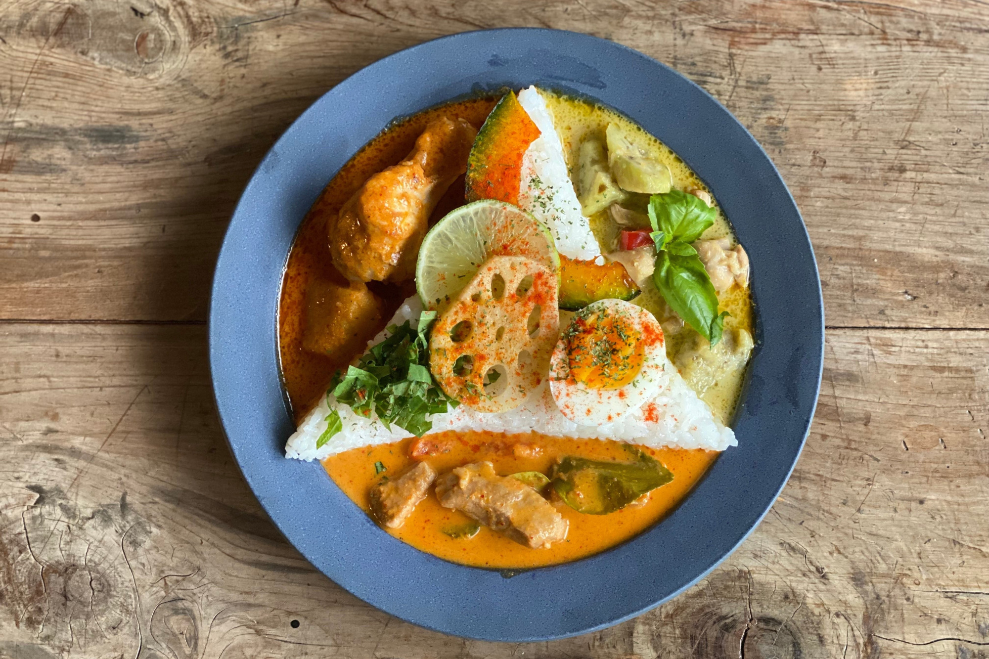 トライカレー味比べ