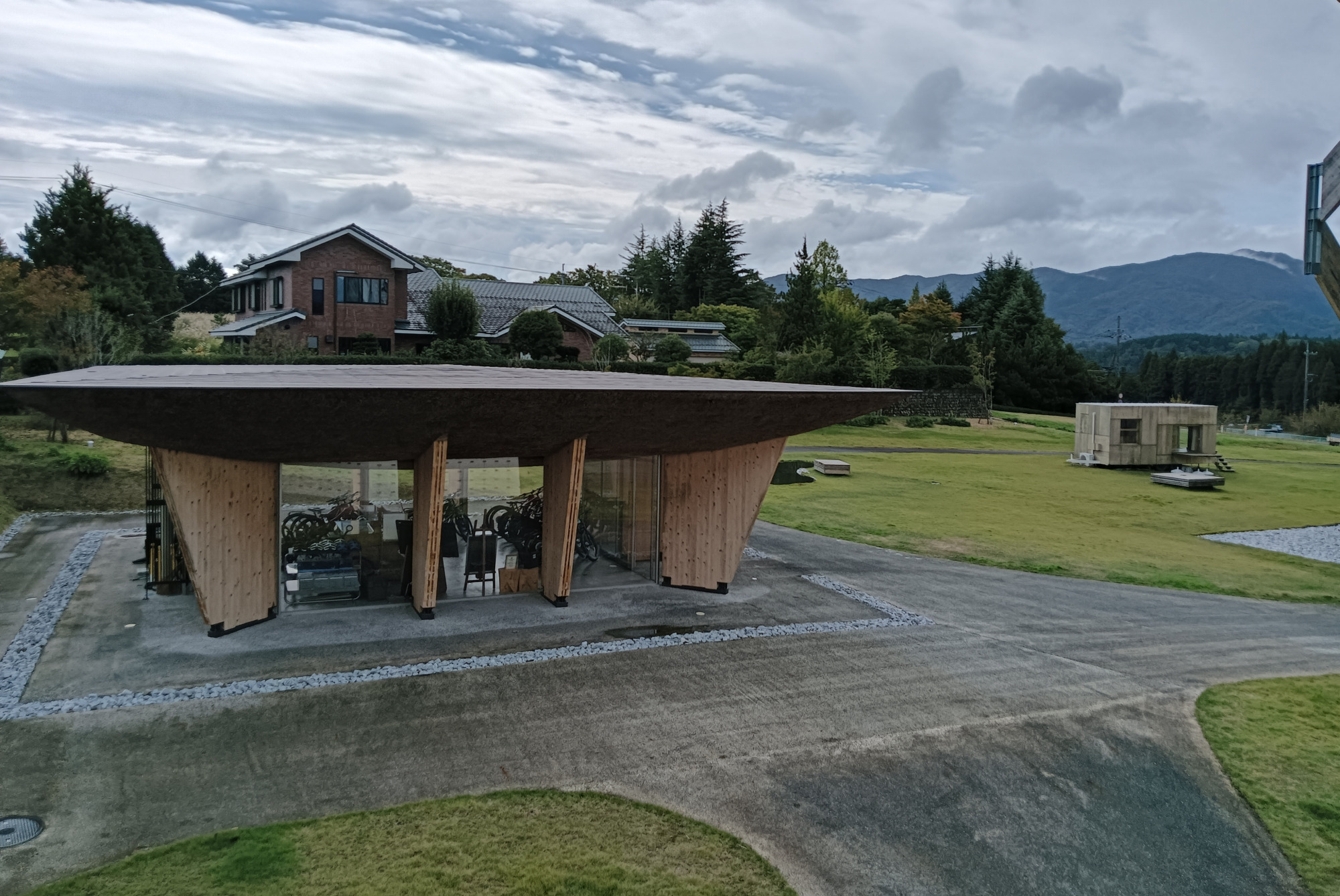 「GREENable HIRUZEN」敷地内のレンタサイクルショップ