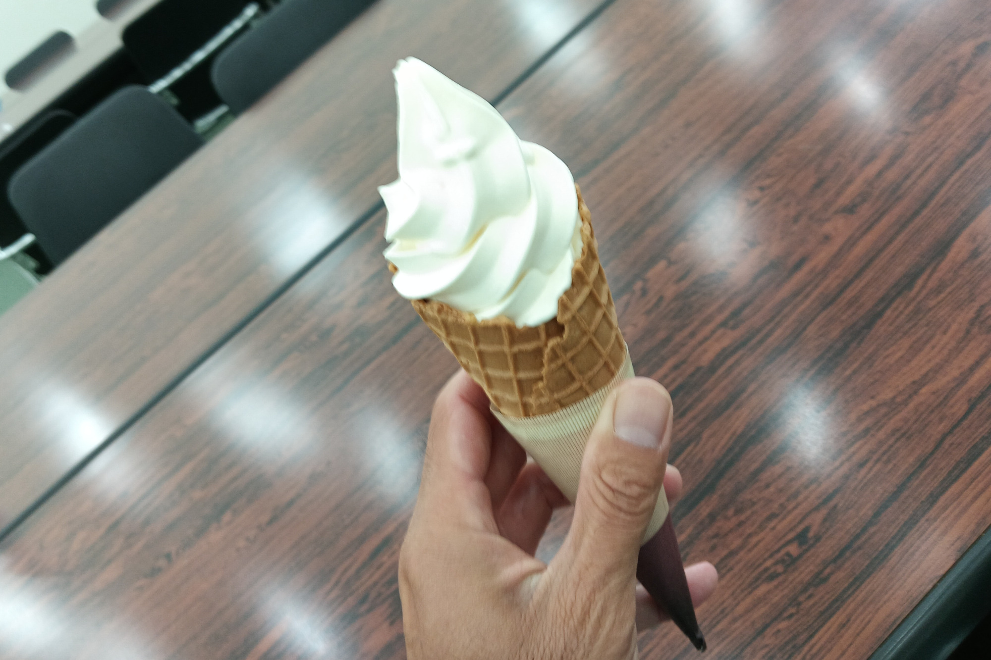 ミルク感が凄いソフトクリーム