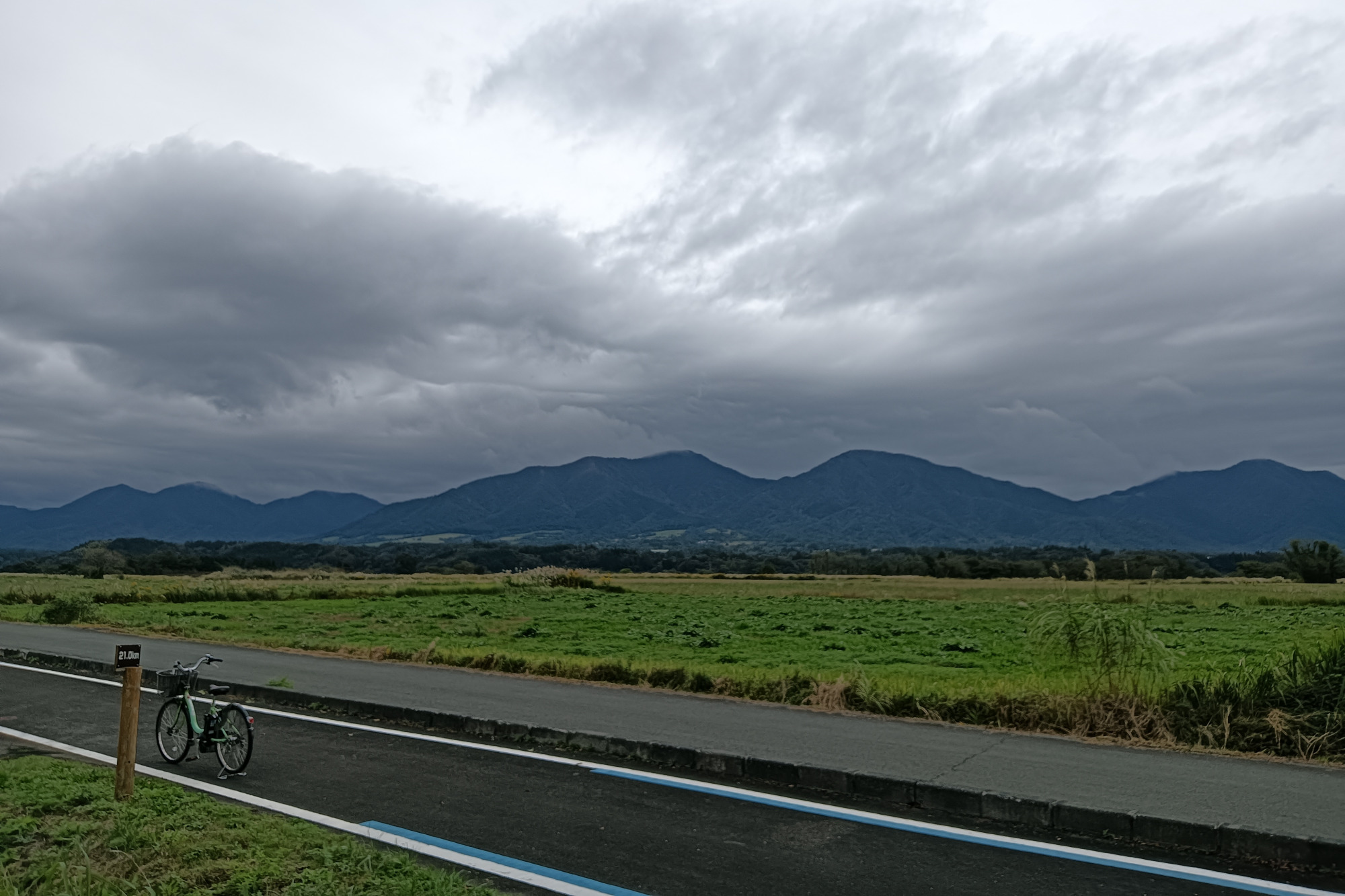蒜山三座の眺め