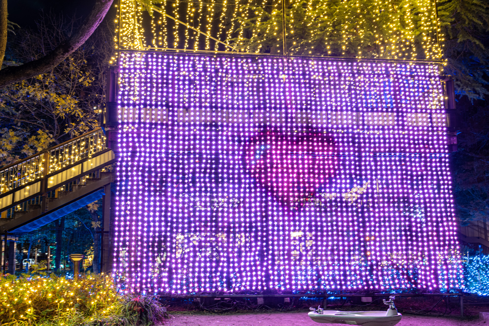 デッキの下はフォトスポット