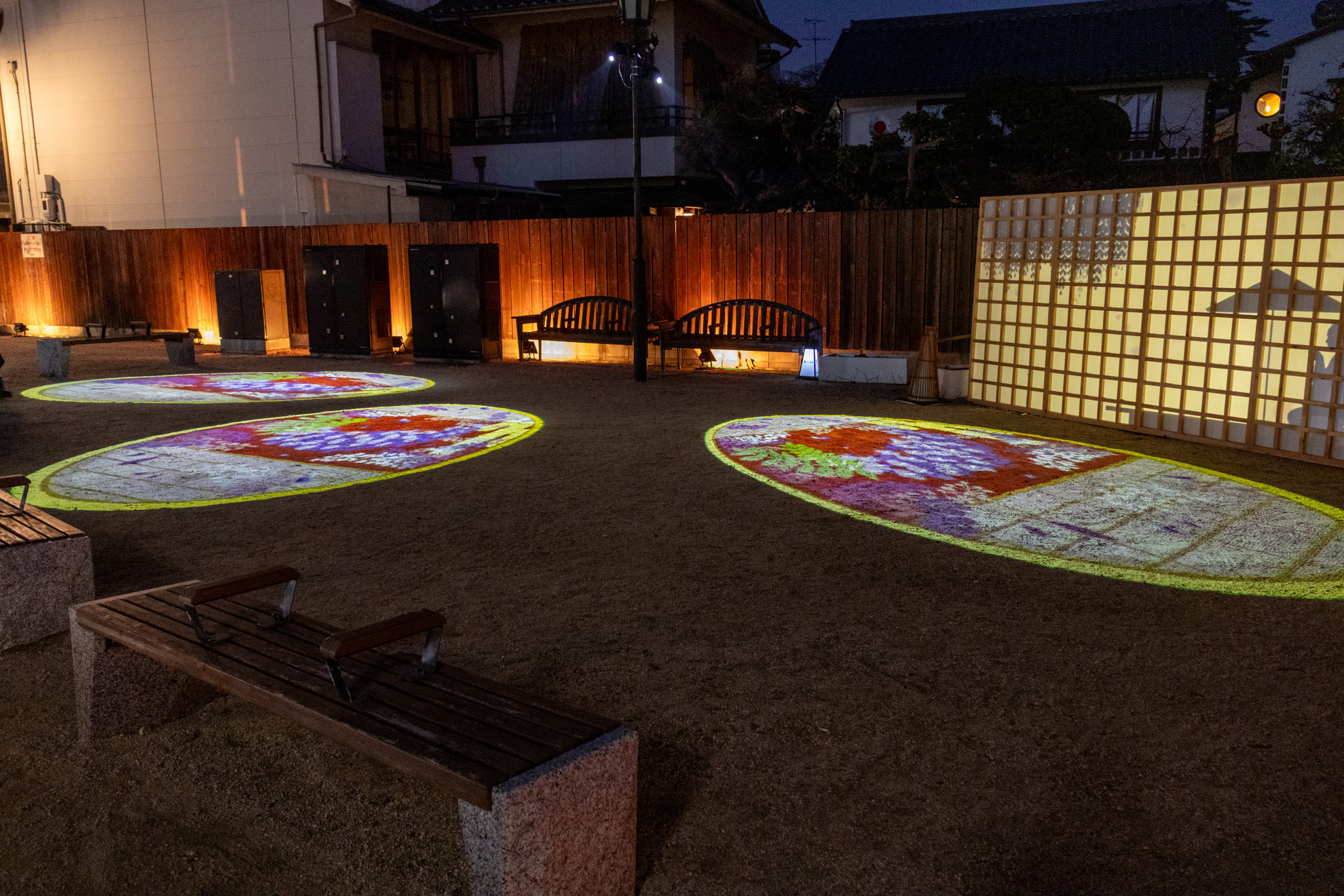 阿知2丁目広場全景