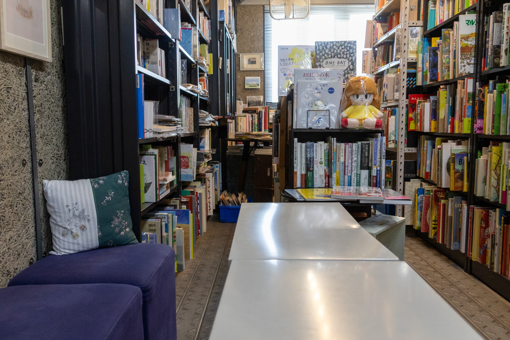 椅子の置かれたスペース