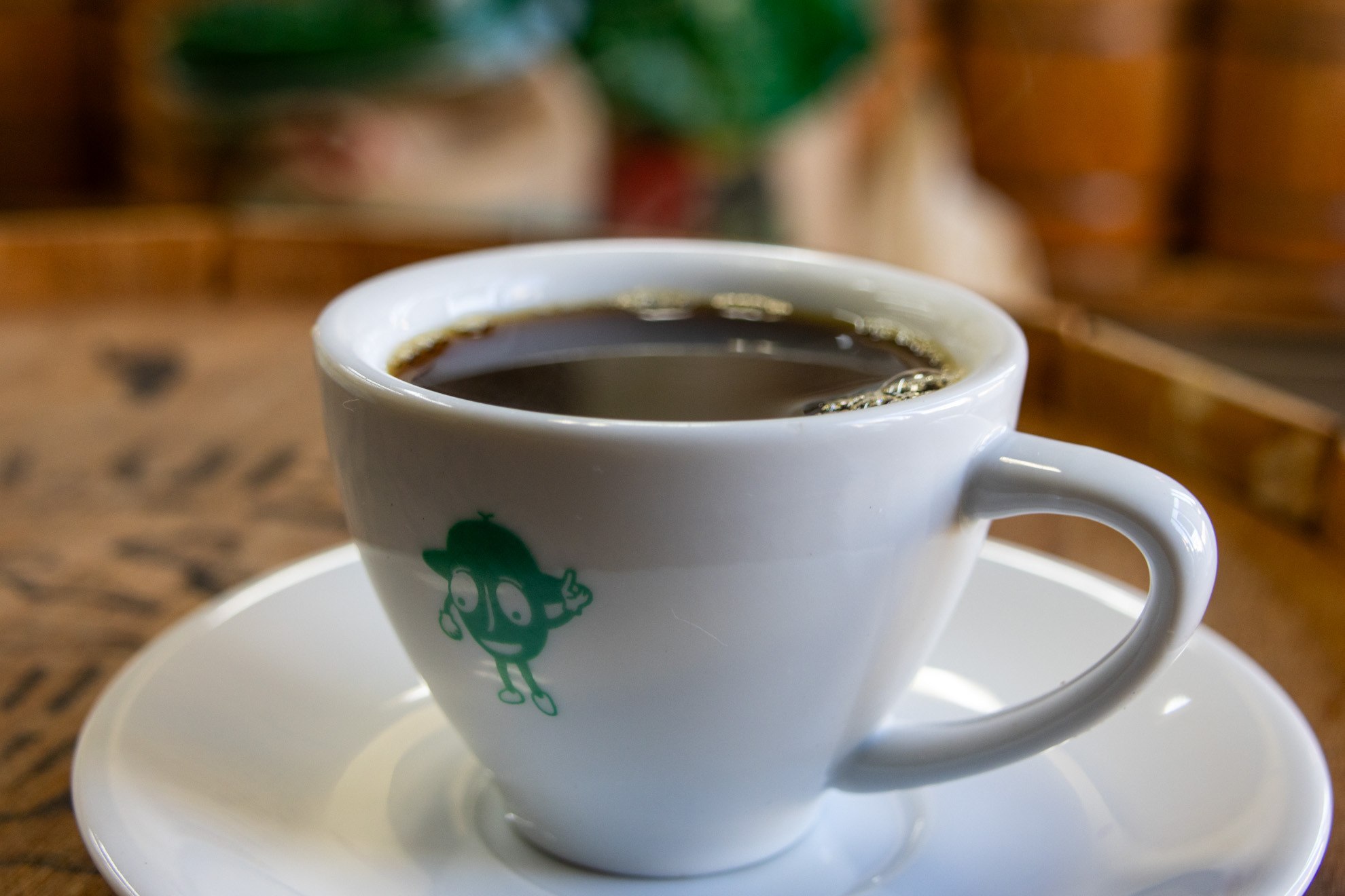 試飲のコーヒーも頂きました