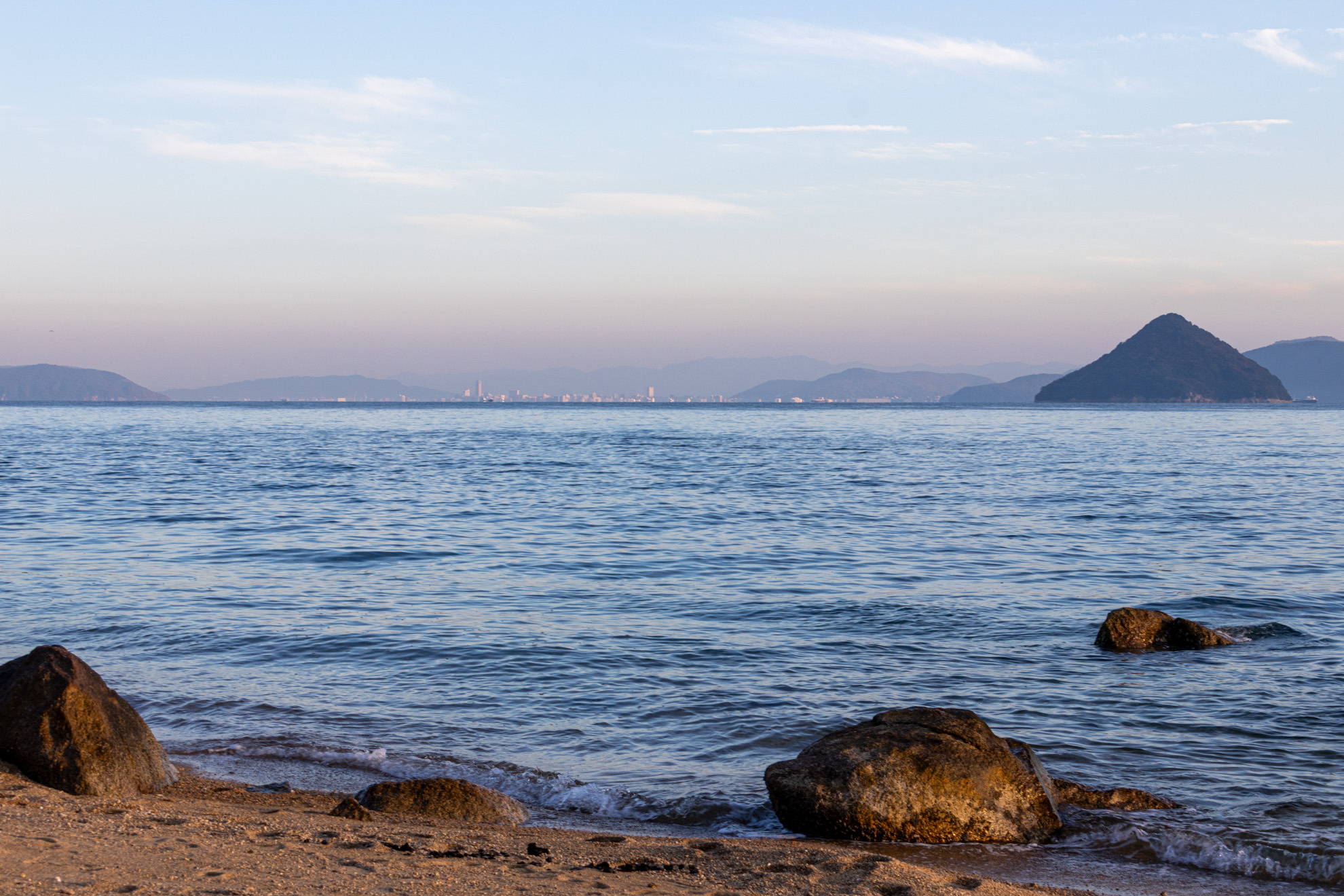 名もなき海岸からの景色