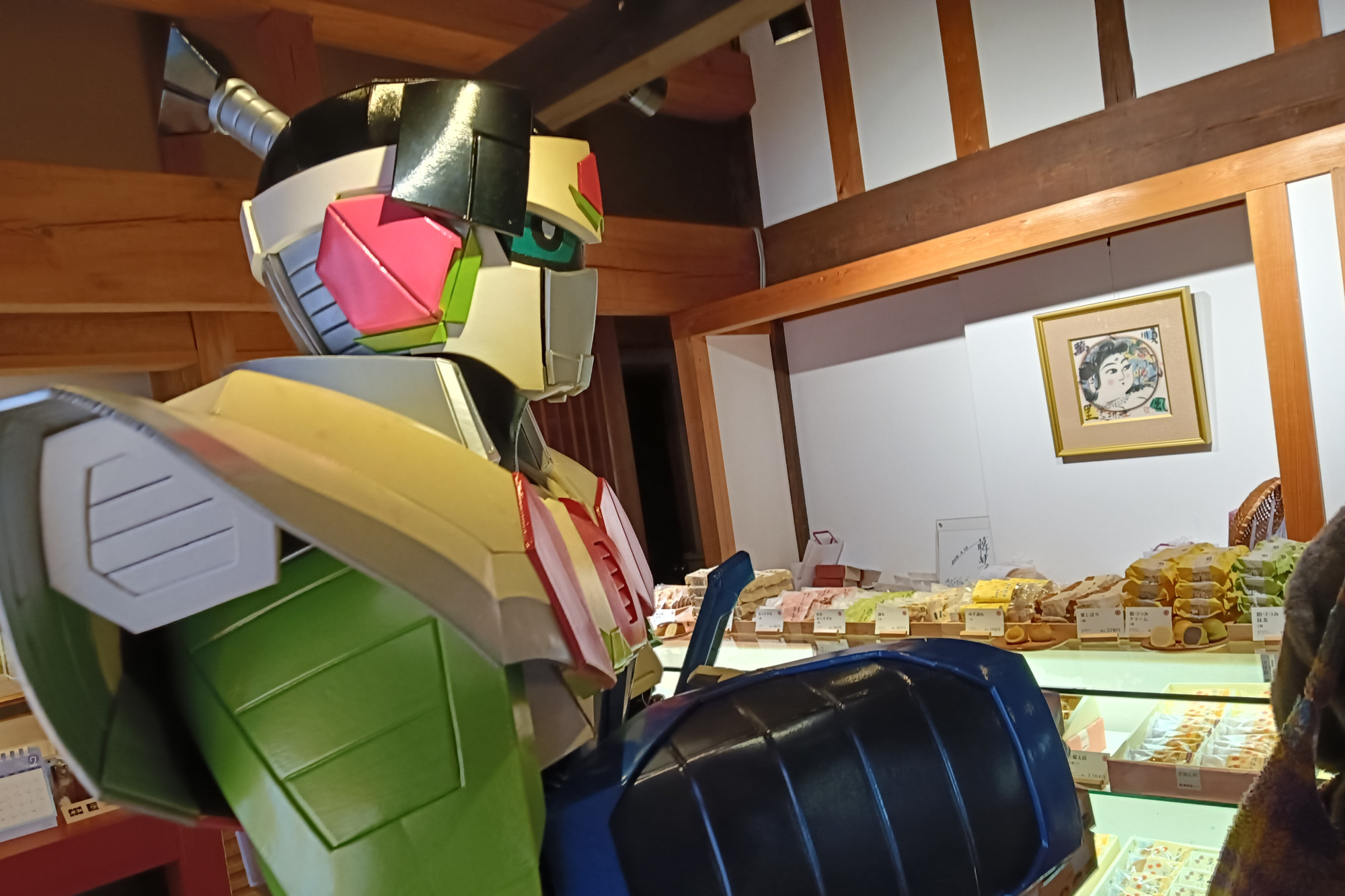 モモセイバーとお買い物