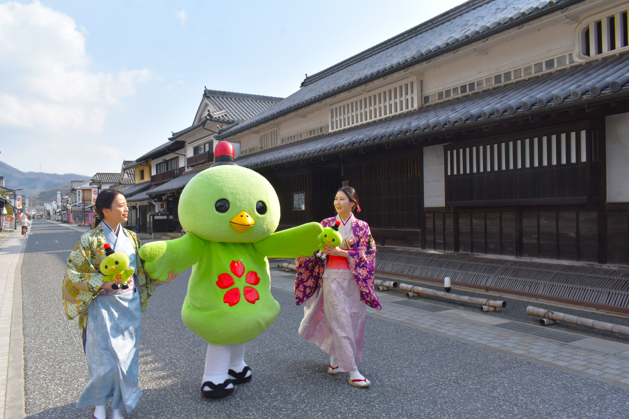 矢掛宿の町並み