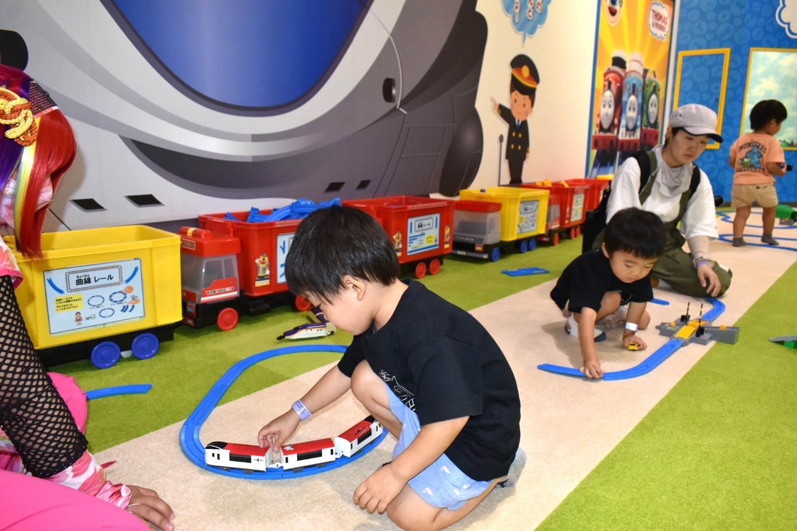 最初は簡単なコースで