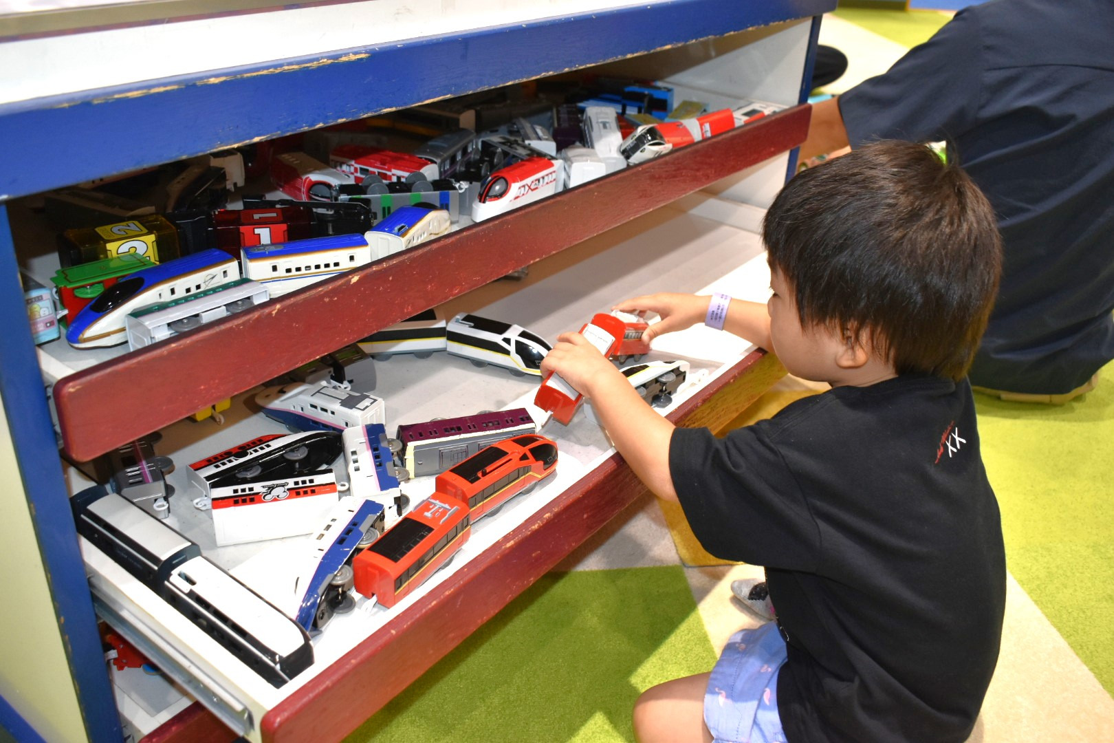 かっこいい電車もたくさんありました