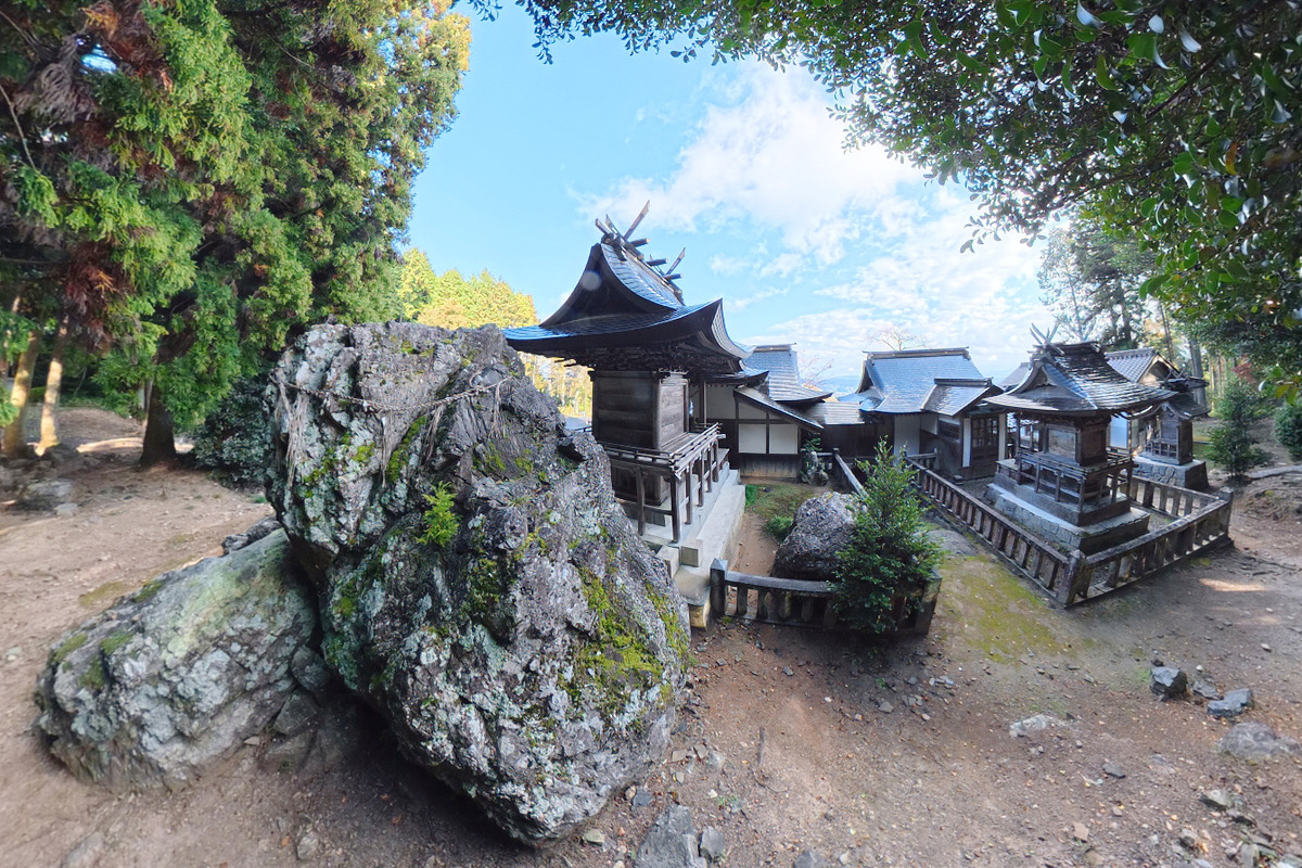 大磐座からの景色