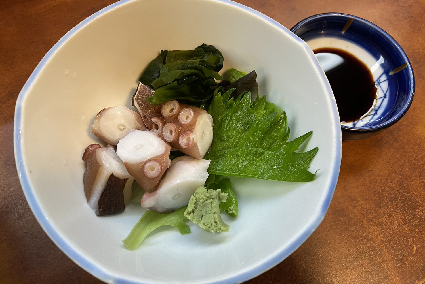 下津井の地ダコぶつ切