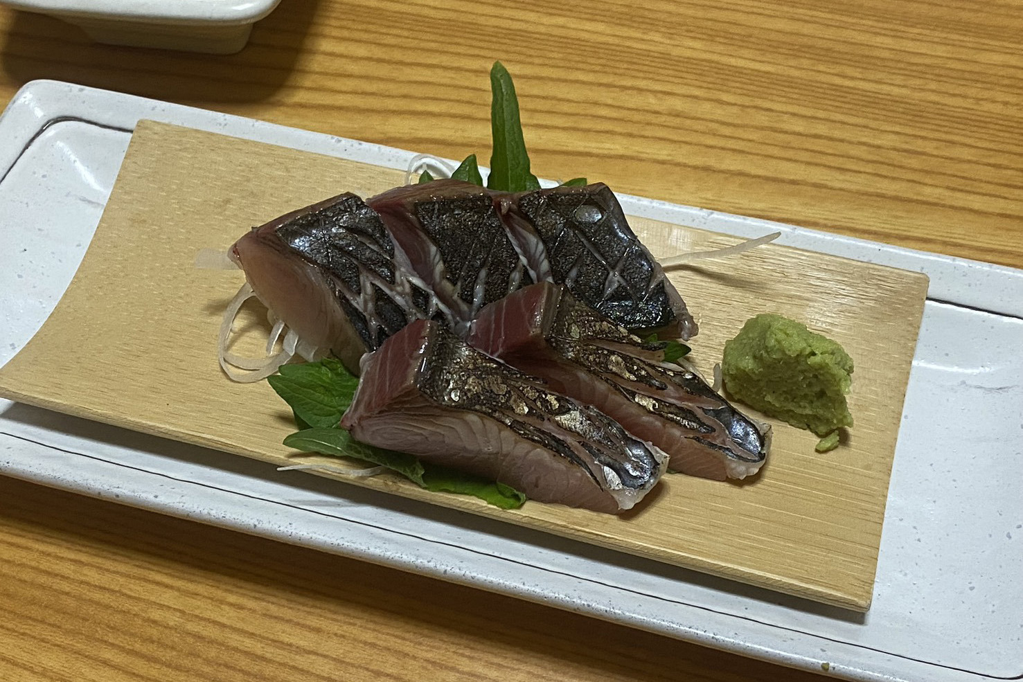 さわら炙り刺身