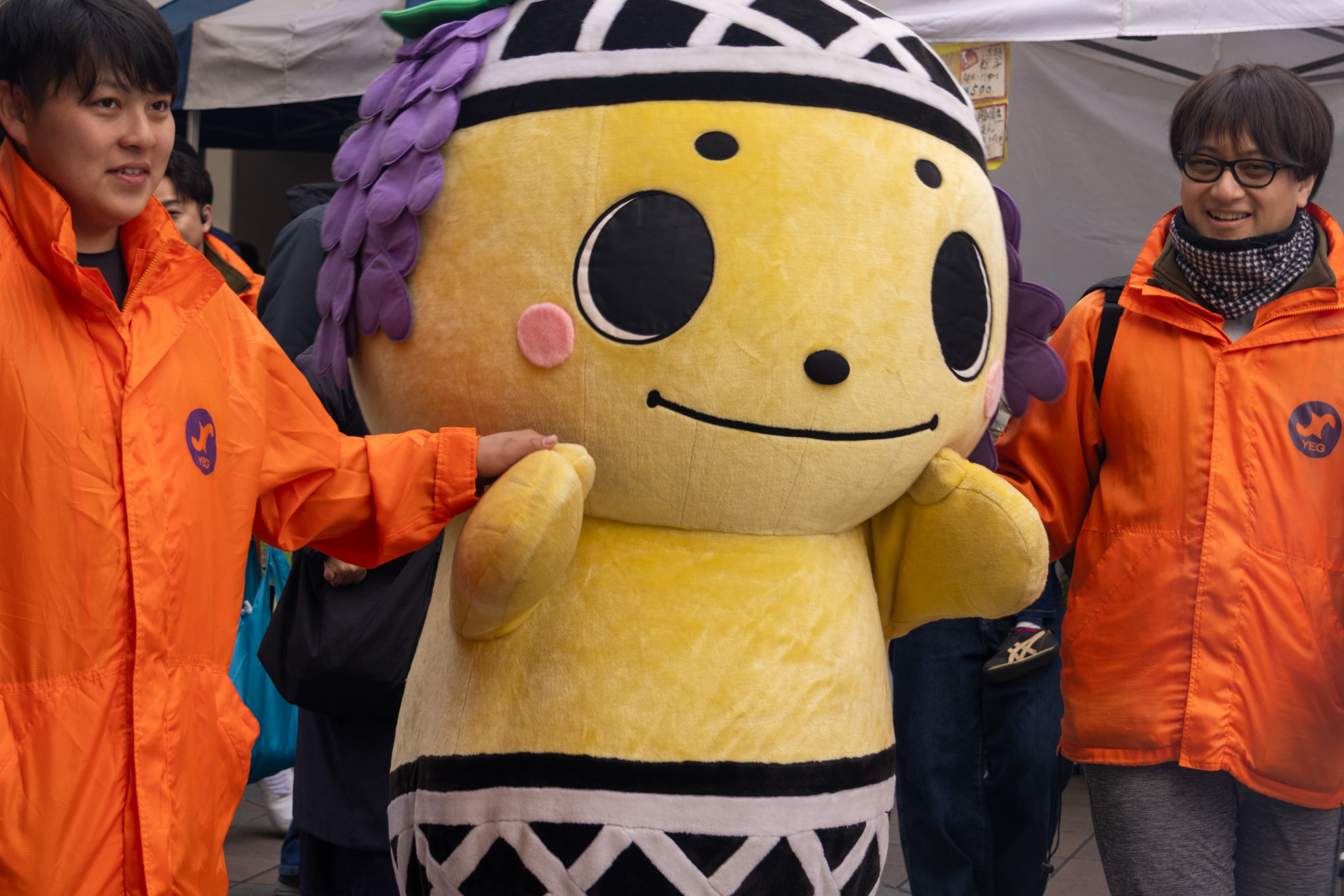 倉敷三斎市のイメージキャラクター「くらモニ」