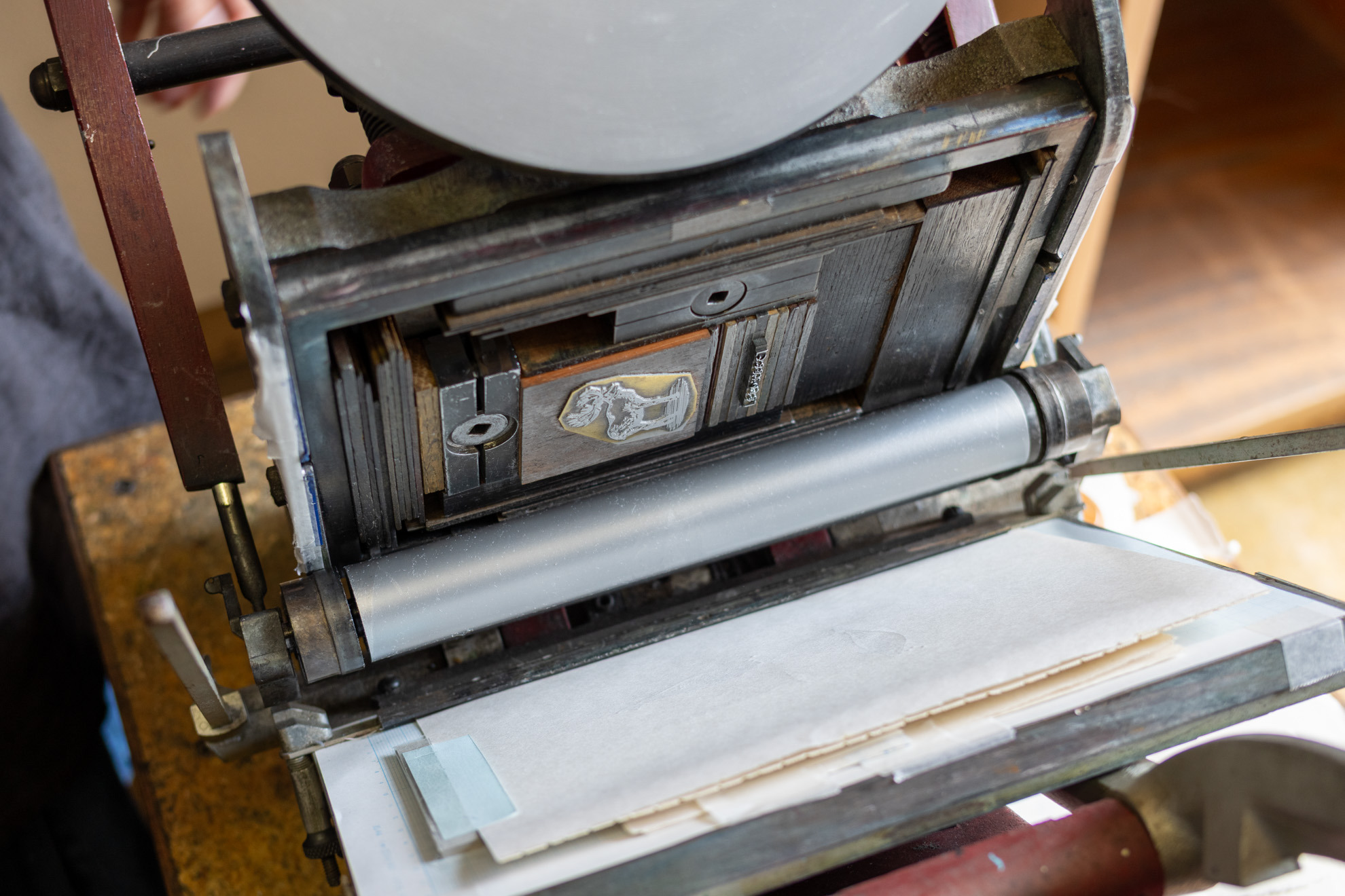 活版印刷機(活版カムパネルラ)