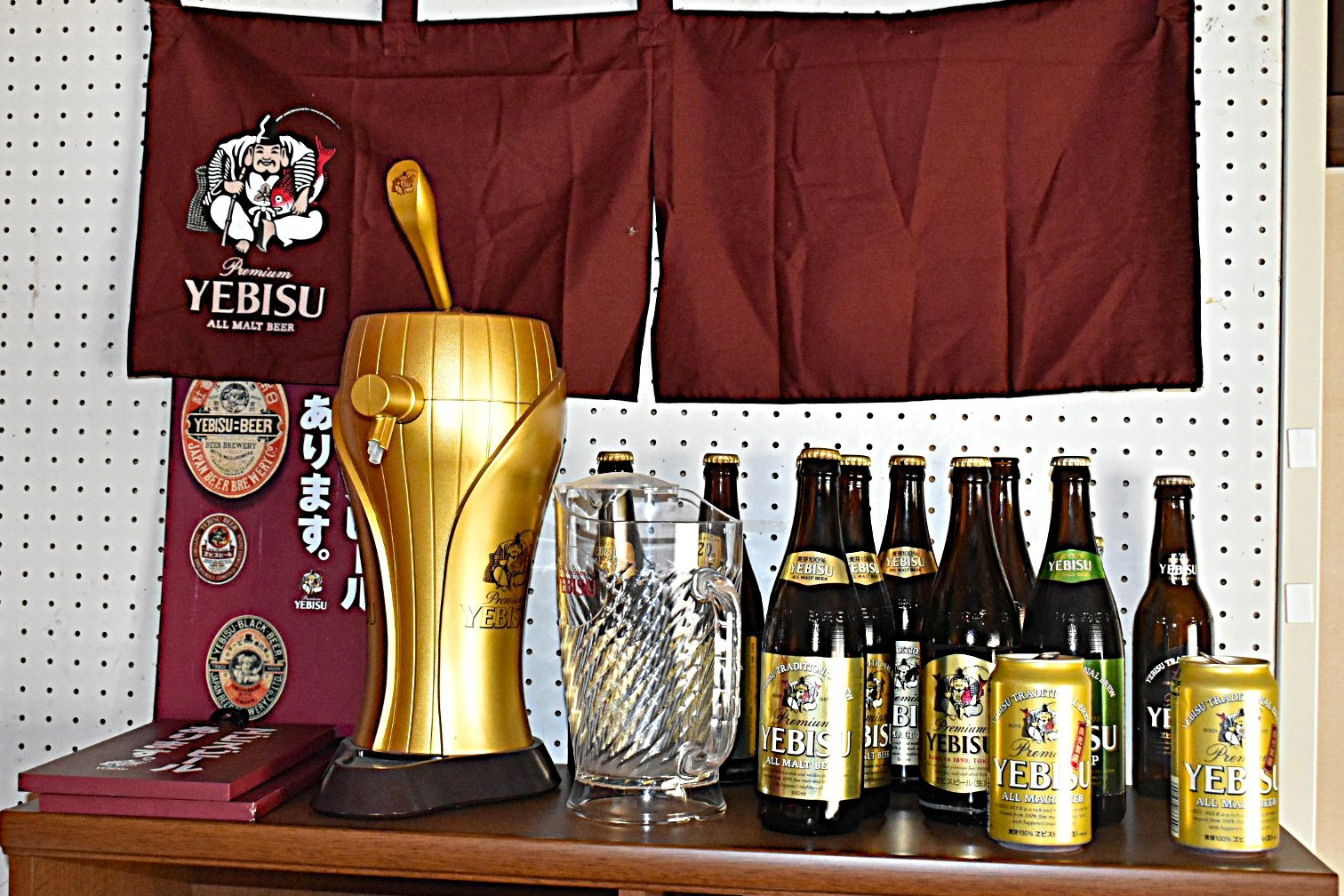 鯛が2匹のレア物ラッキーヱビス。こんなにたくさん見たことない!