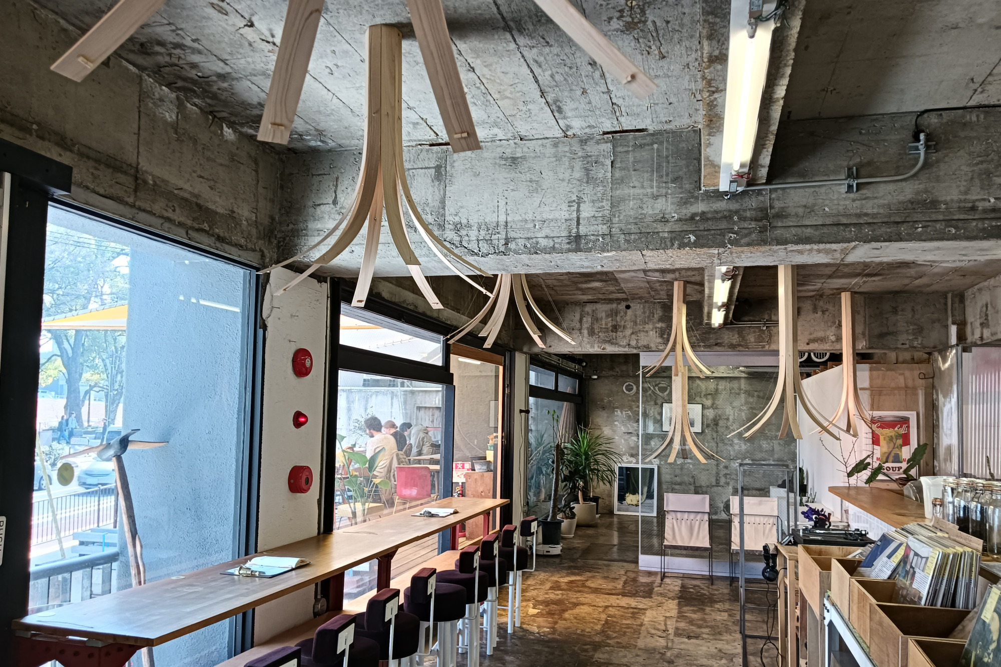 作品展示の様子