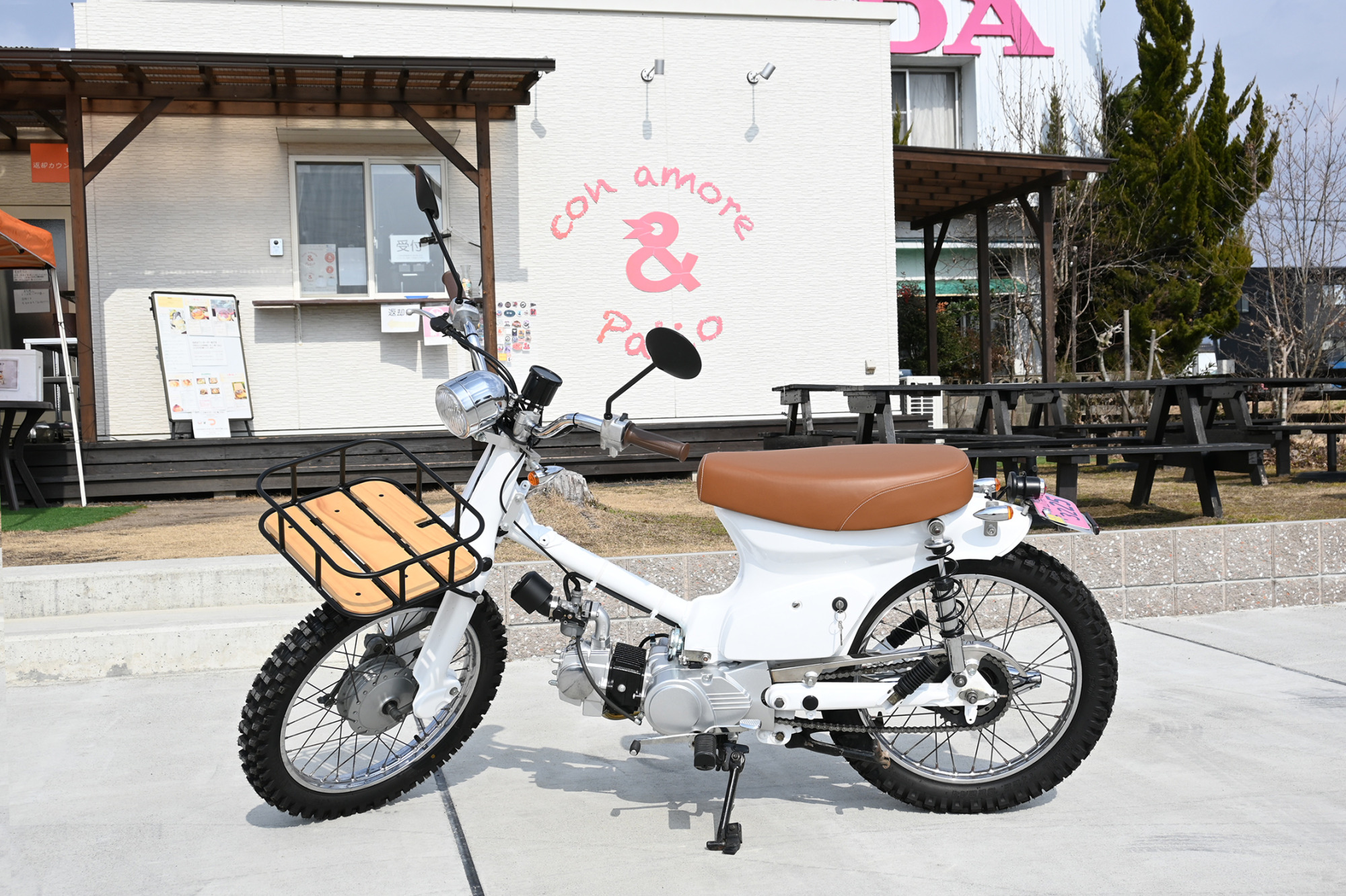 早瀬さんカスタムのカブ