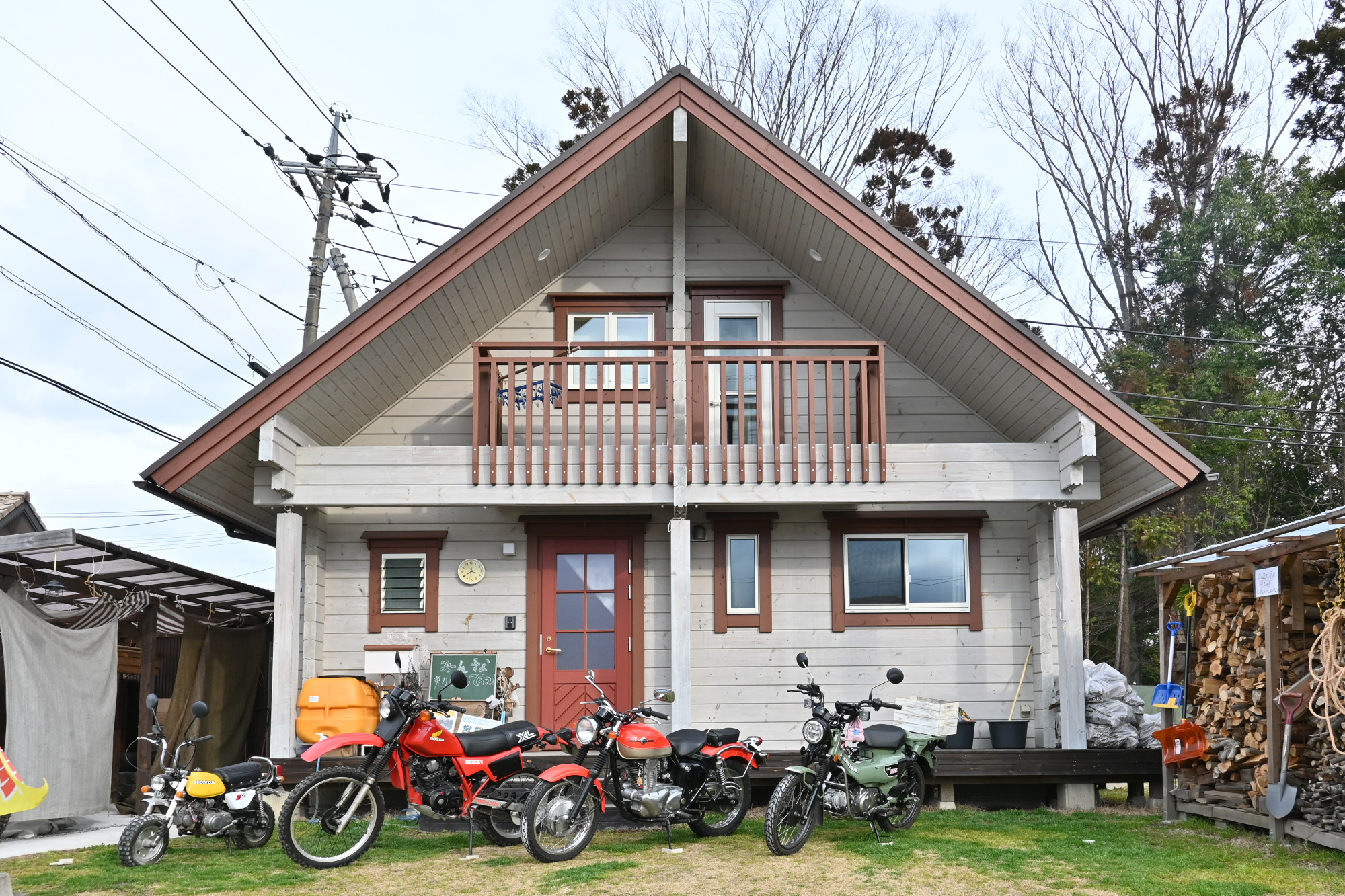 桑元さん所有のバイク